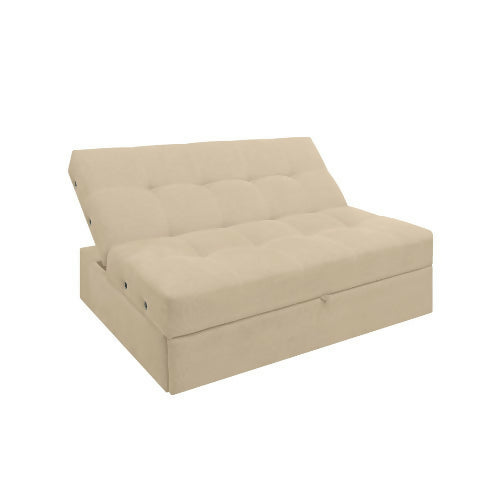 SOFA CAMA ANGELA CON BRAZOS ANTIFLUIDOS BEIGE