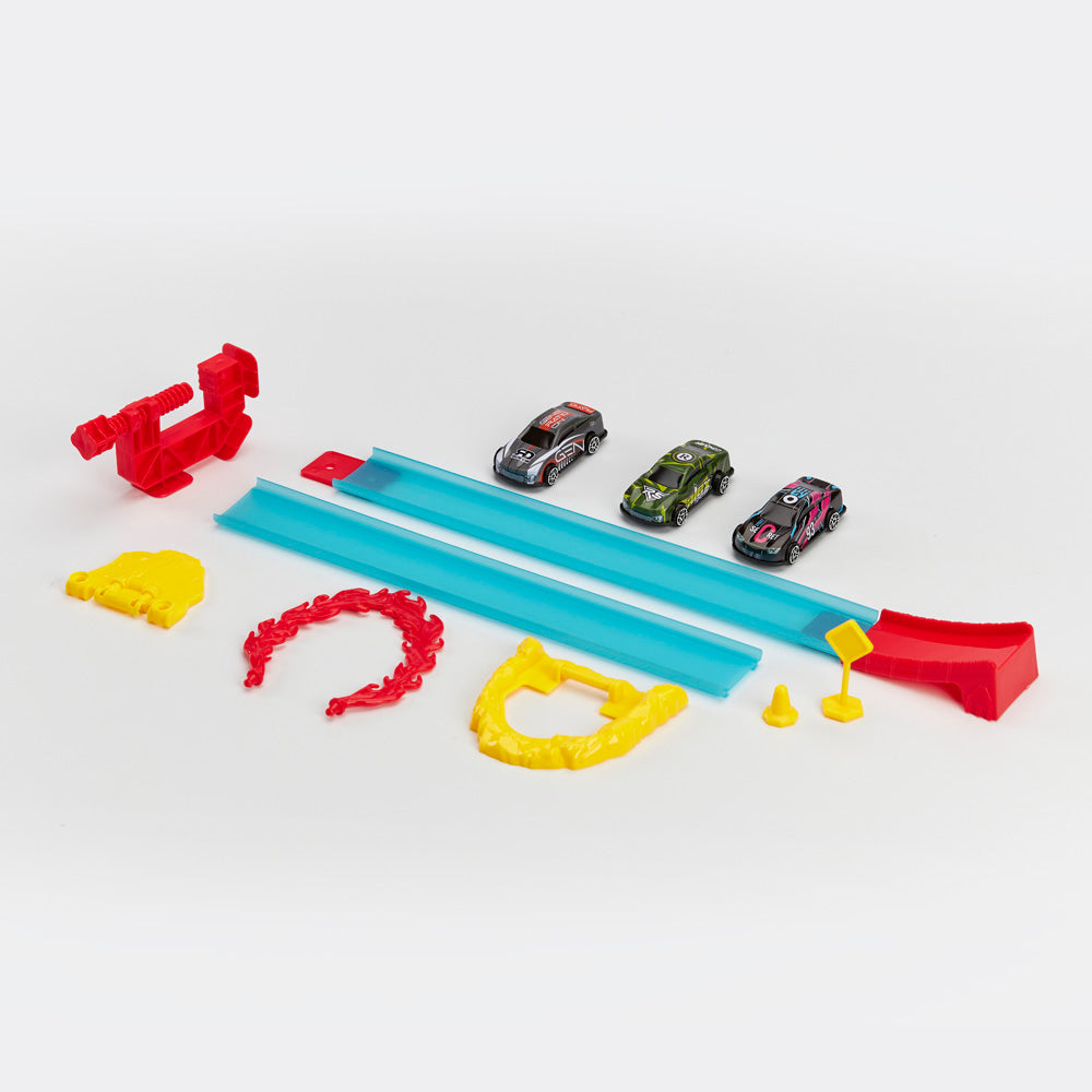 PISTA DE CARROS CON LANZADOR 6688-389