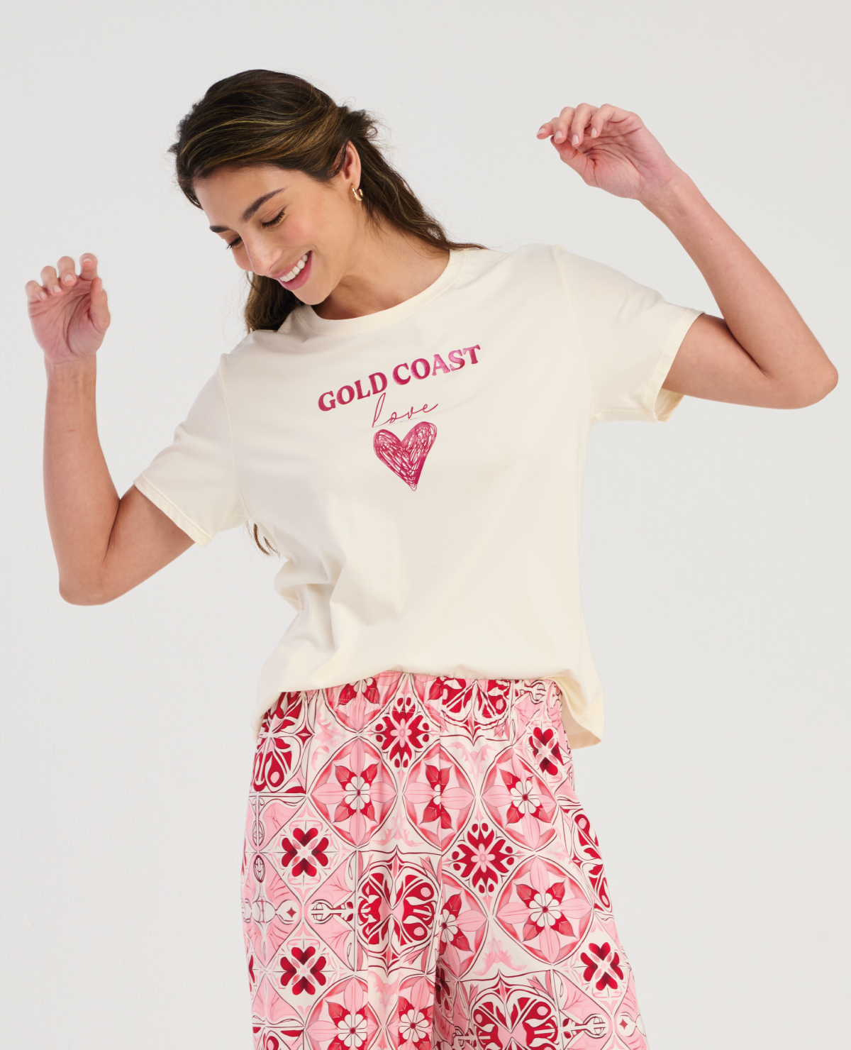 PIJAMA DE PANTALON | MANGA CORTA