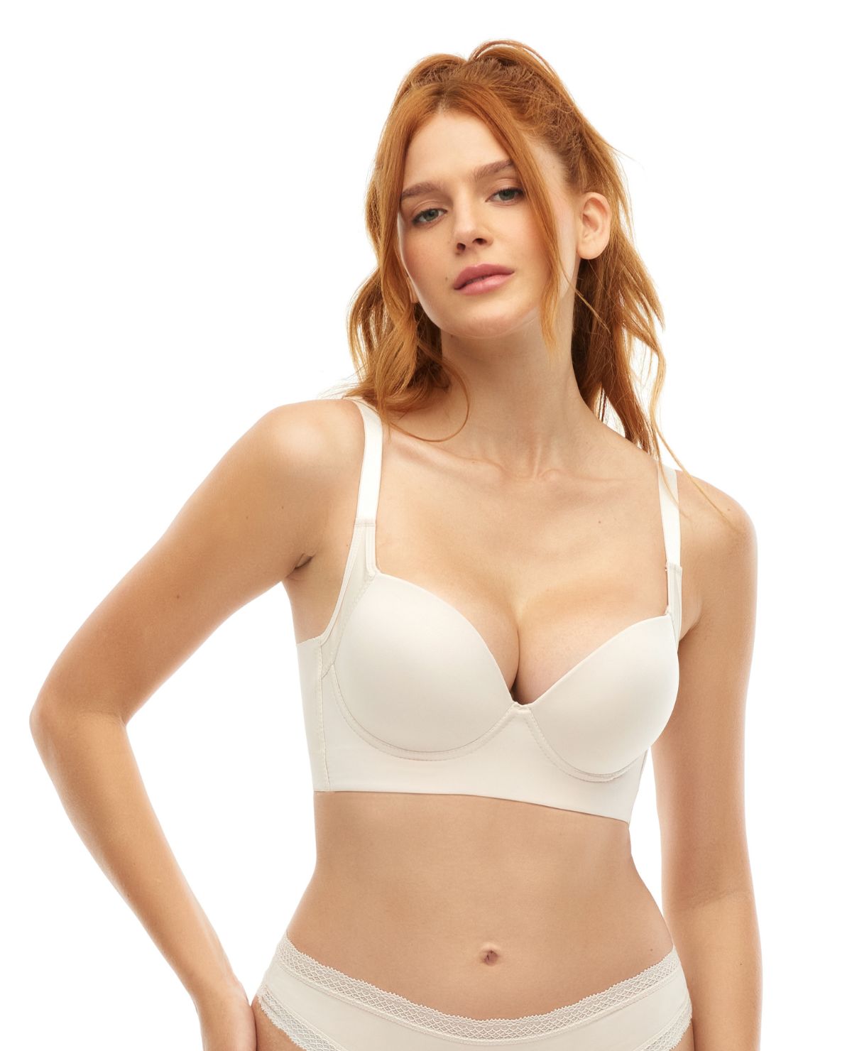 BRASIER REALCE NATURAL | CONTROL SUAVE | CARGADERA GRADUABLE | CORTE ANATÓMICO _ REF: 48880