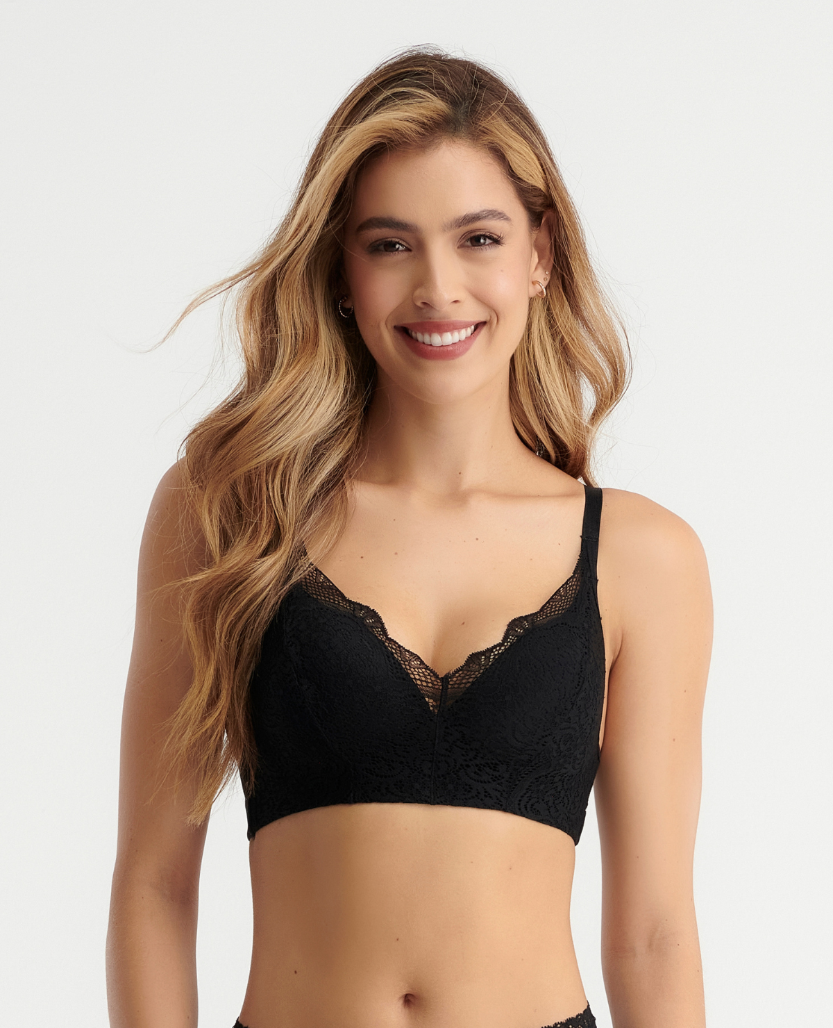 BRASIE REALCE NATURAL | SIN VARILLA | ENCAJE EN FRENTE | CON POWERNET | CARGADERAS FIJAS | CARGADERAS AJUSTABLES_REF: 49240