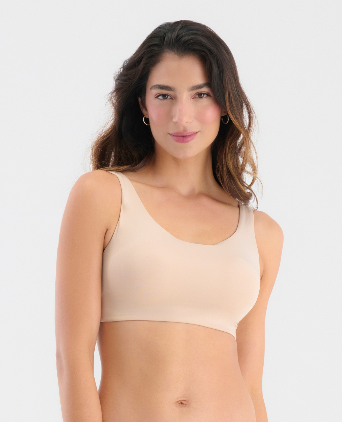 BRASIER TIPO TOP | REALCE NATURAL | SIN VARILLAS