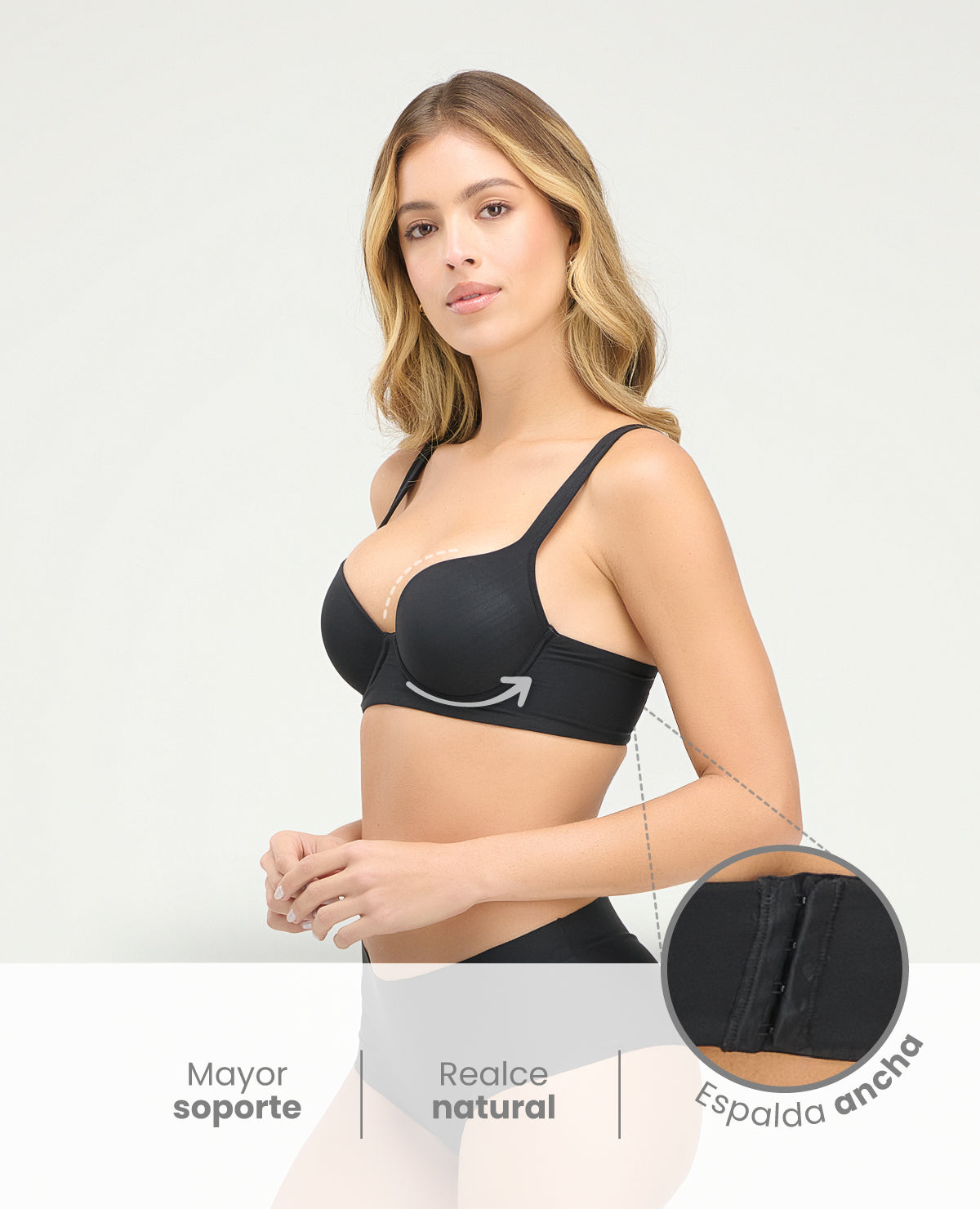 BRASIER REALCE NATURAL | COPA LISA