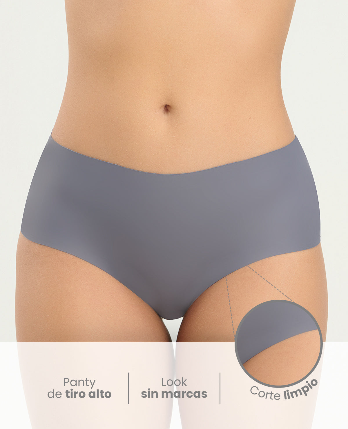 PANTY CLÁSICO | TIRO ALTO | SIN ELÁSTICOS