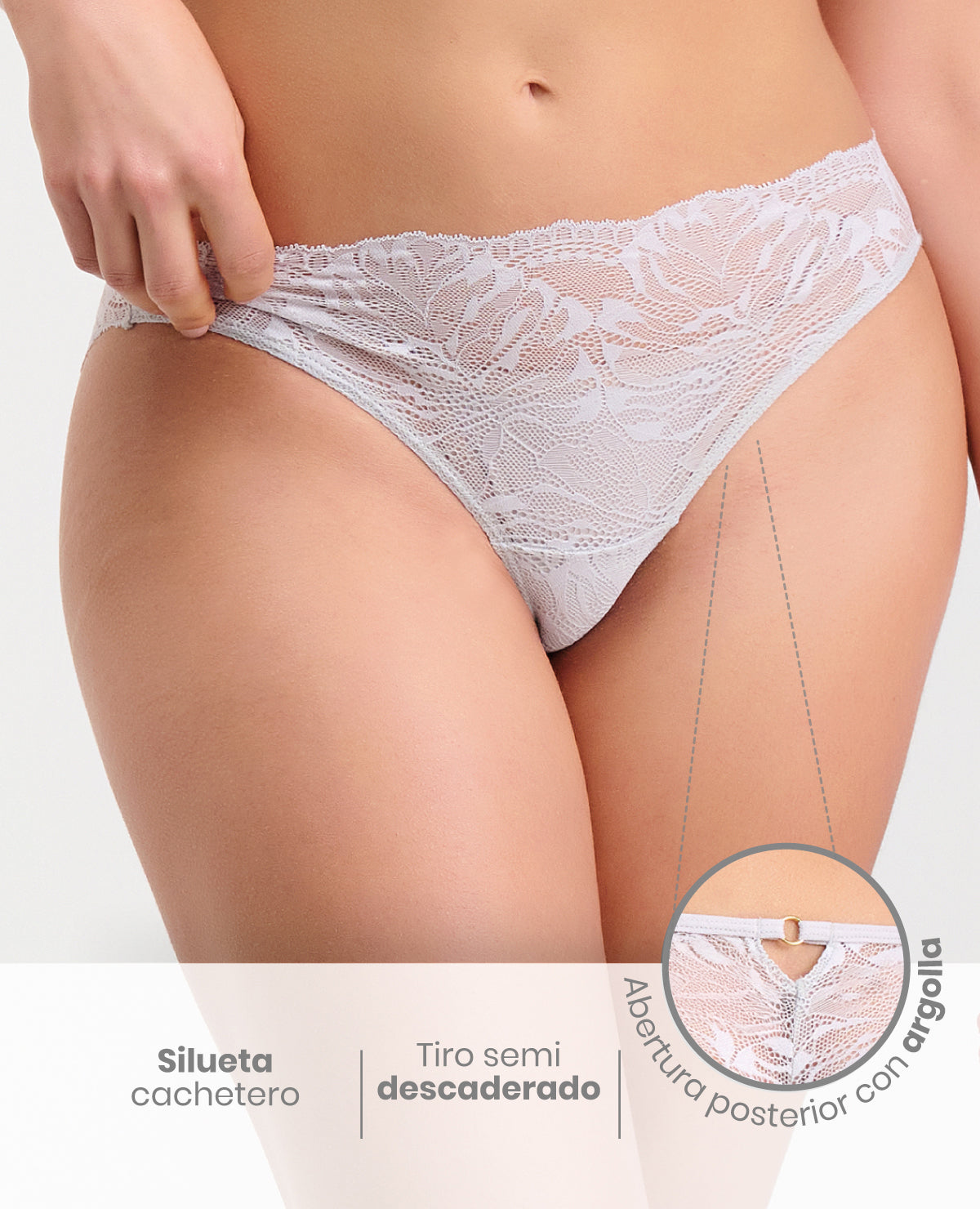 CACHETERO | SEMIDESCADERADO | EN ENCAJE