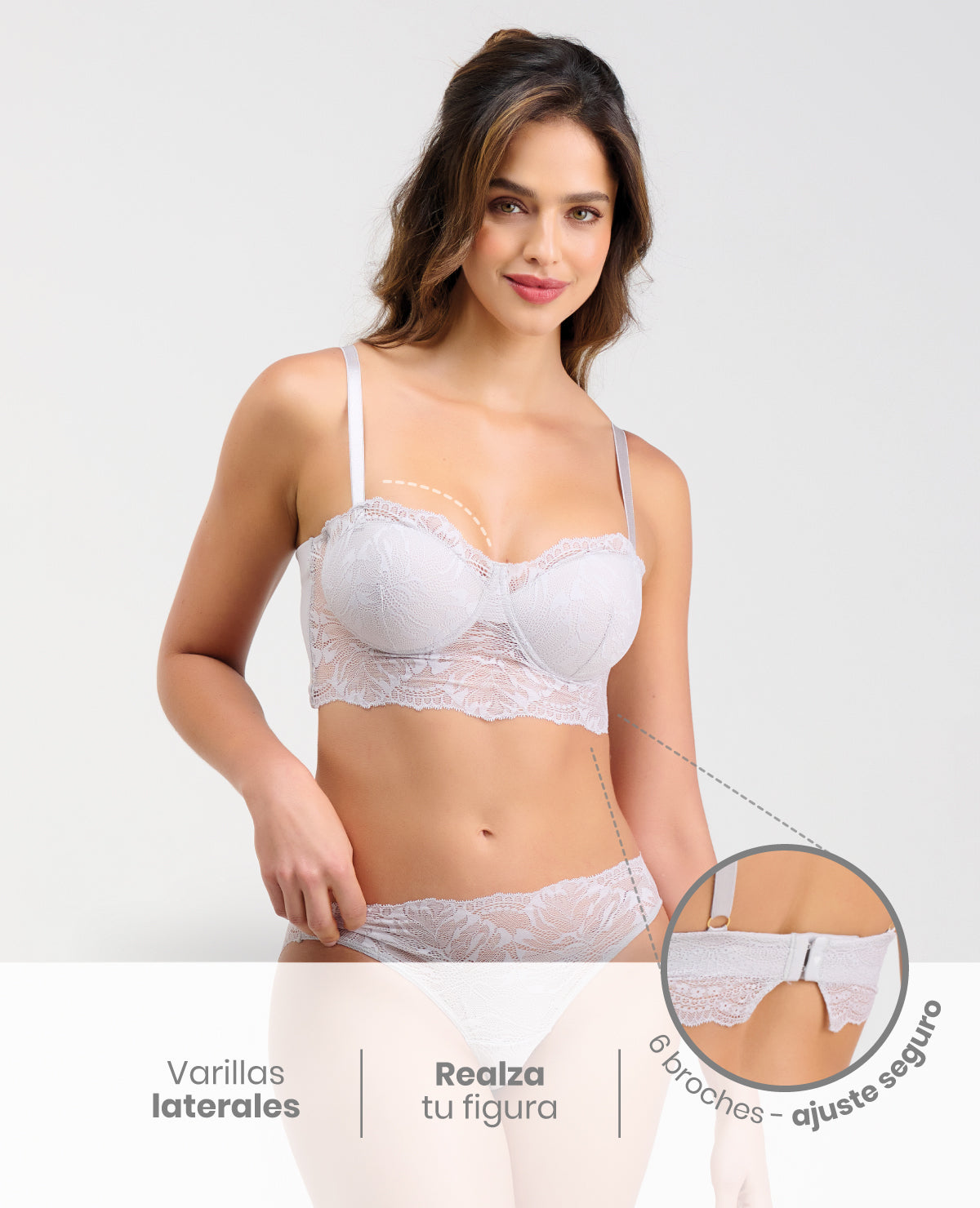 BRASIER | REALCE MEDIO | CON VARILLA