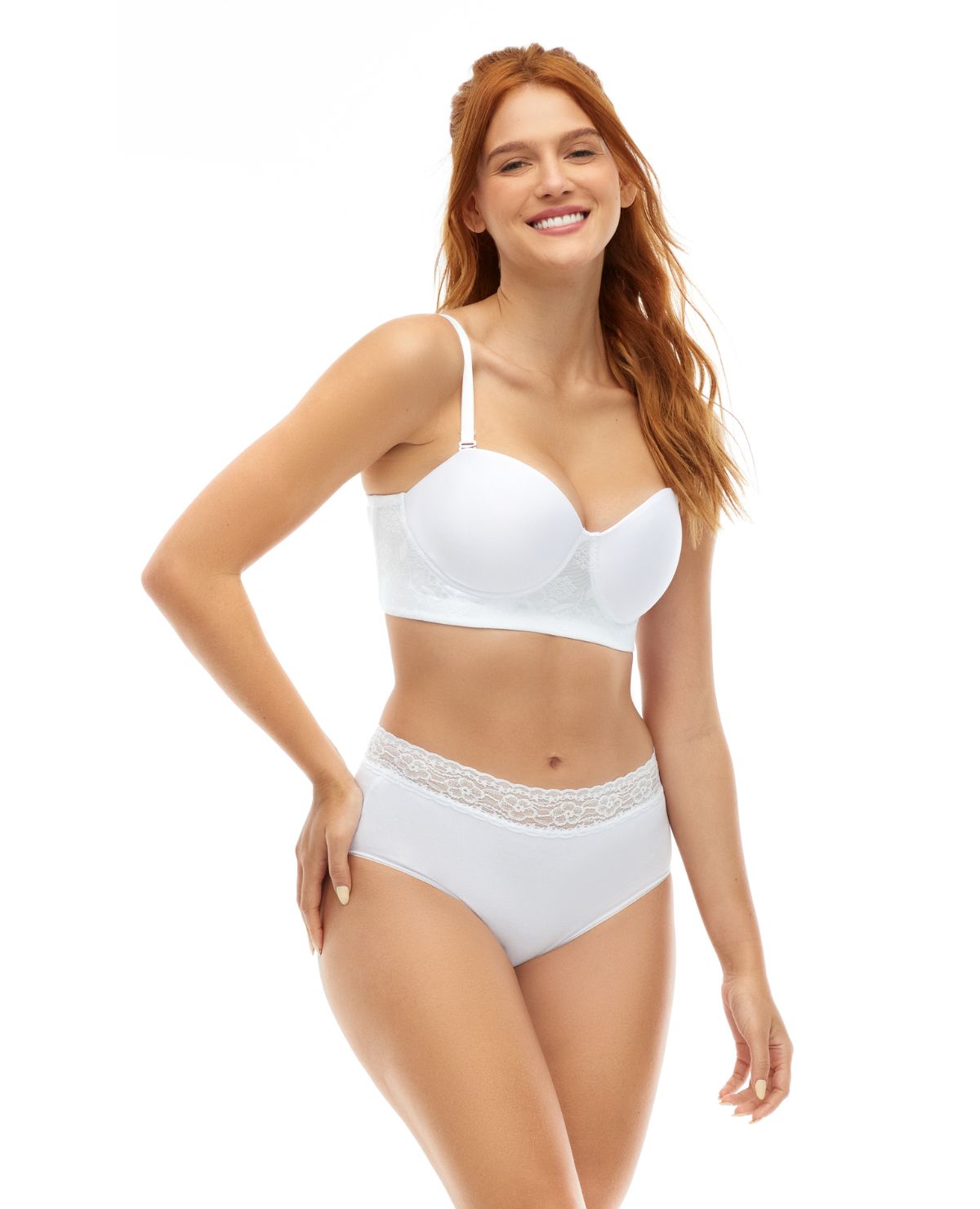 CACHETERO | FRANJA EN ENCAJE | CORTE ANATÓMICO