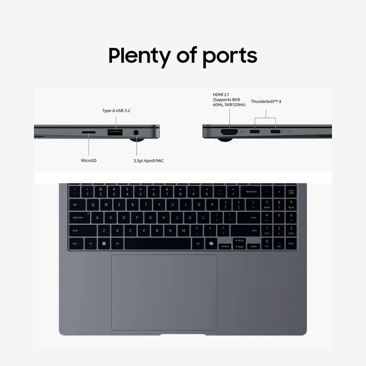 SAMSUNG GALAXY BOOK4 NP750XGK-KA1CL | CORE 5 120U | 8GB | 512GB SSD | 15,6" | WINDOWS 11 HOME