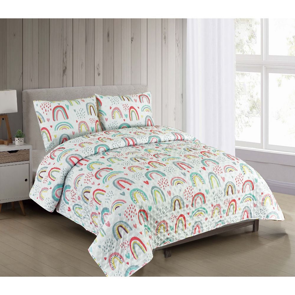 EDREDON ARCO IRIS Q-RAINBOW SEMIDOBLE