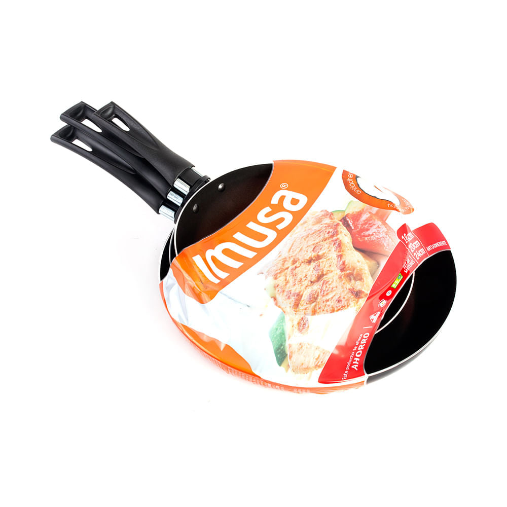 JG SARTENES 18-20-24CM A/PT BAS 264800