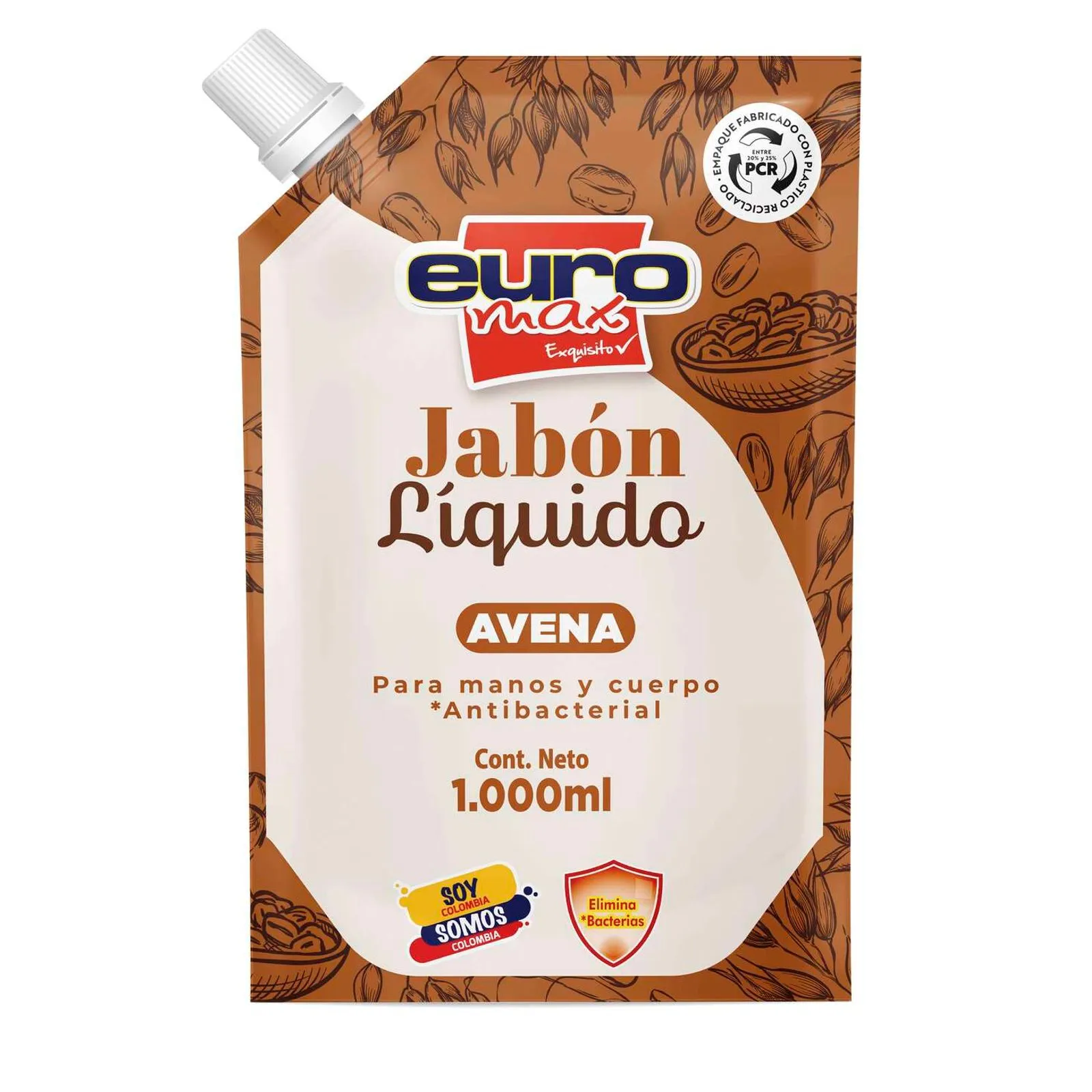 JABON LIQUIDO AVENA 00525