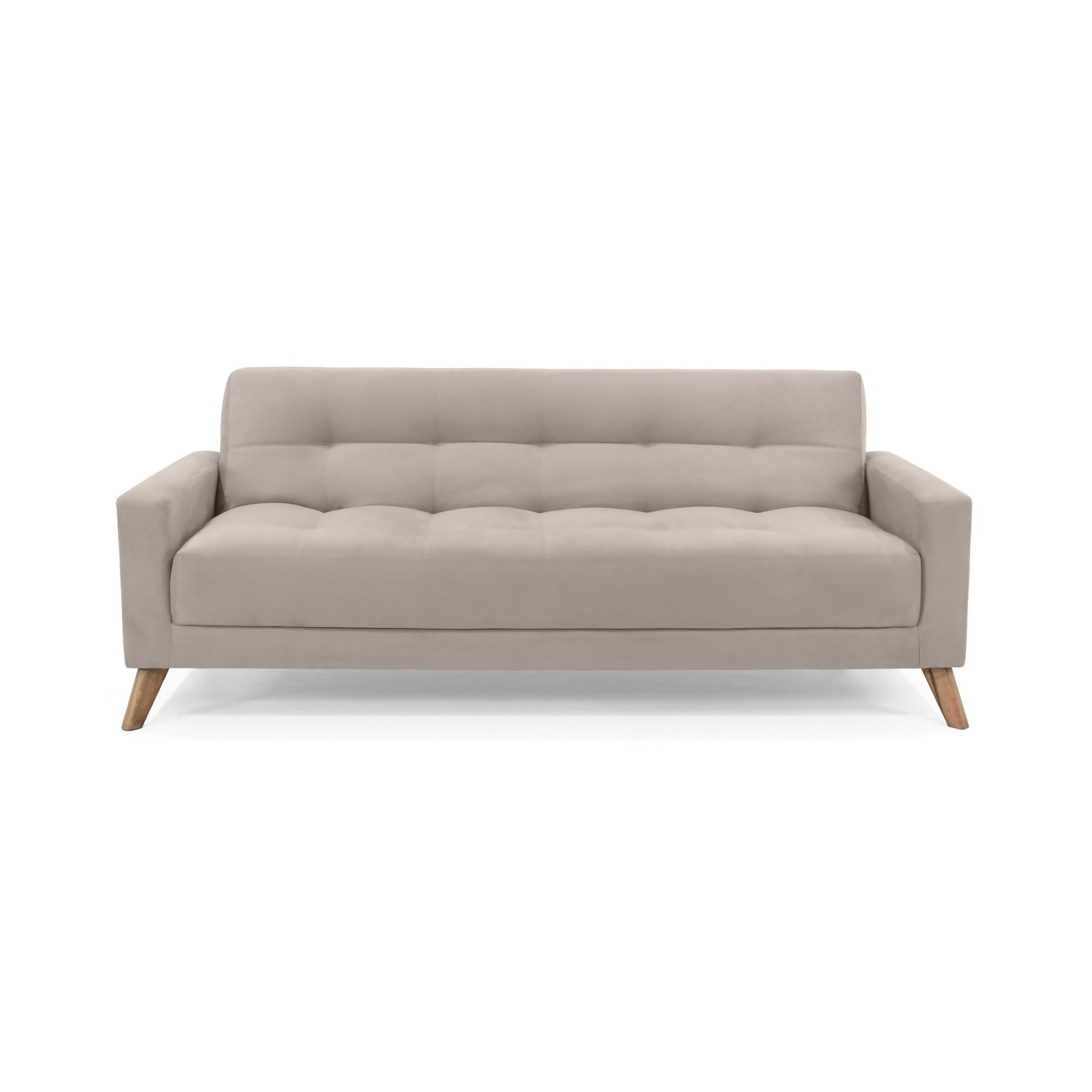 SOFA CAMA RECLINABLE SAHARA 206X90X82 TELA TAUPE