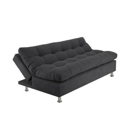 SOFÁ CAMA COMFORT ANTIFLUIDOS GRIS OSCURO