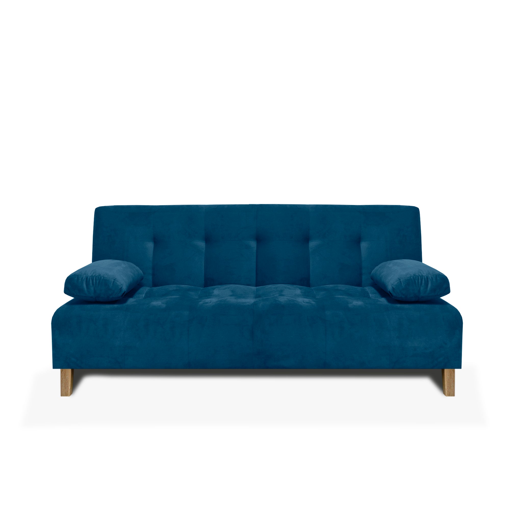 SOFACAMA GLASER 3 POSICIONES 180 X 85 TELA AZUL