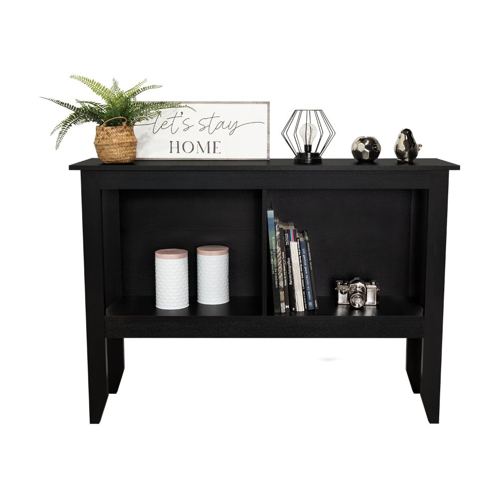 MESA AUXILIAR SARUME, WENGUE, CON UN ENTREPAÑO