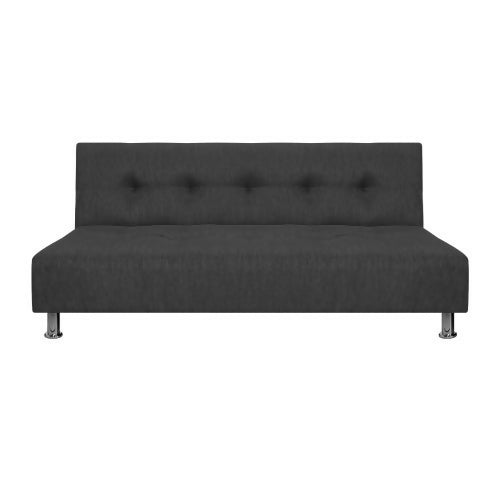 SOFA CAMA MAURO TELA GRIS OSCURO