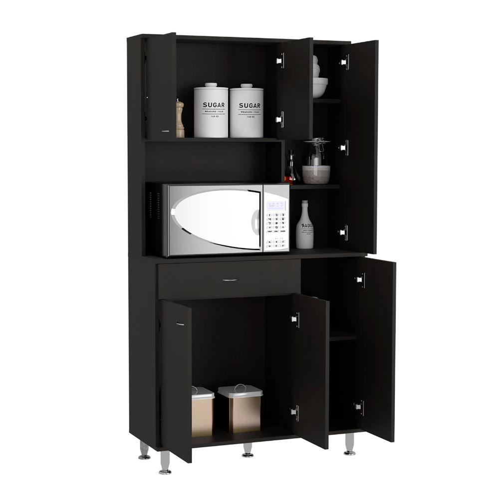 ALACENA BAGAN, WENGUE, CON UN CAJÓN Y SEIS PUERTAS BATIENTES