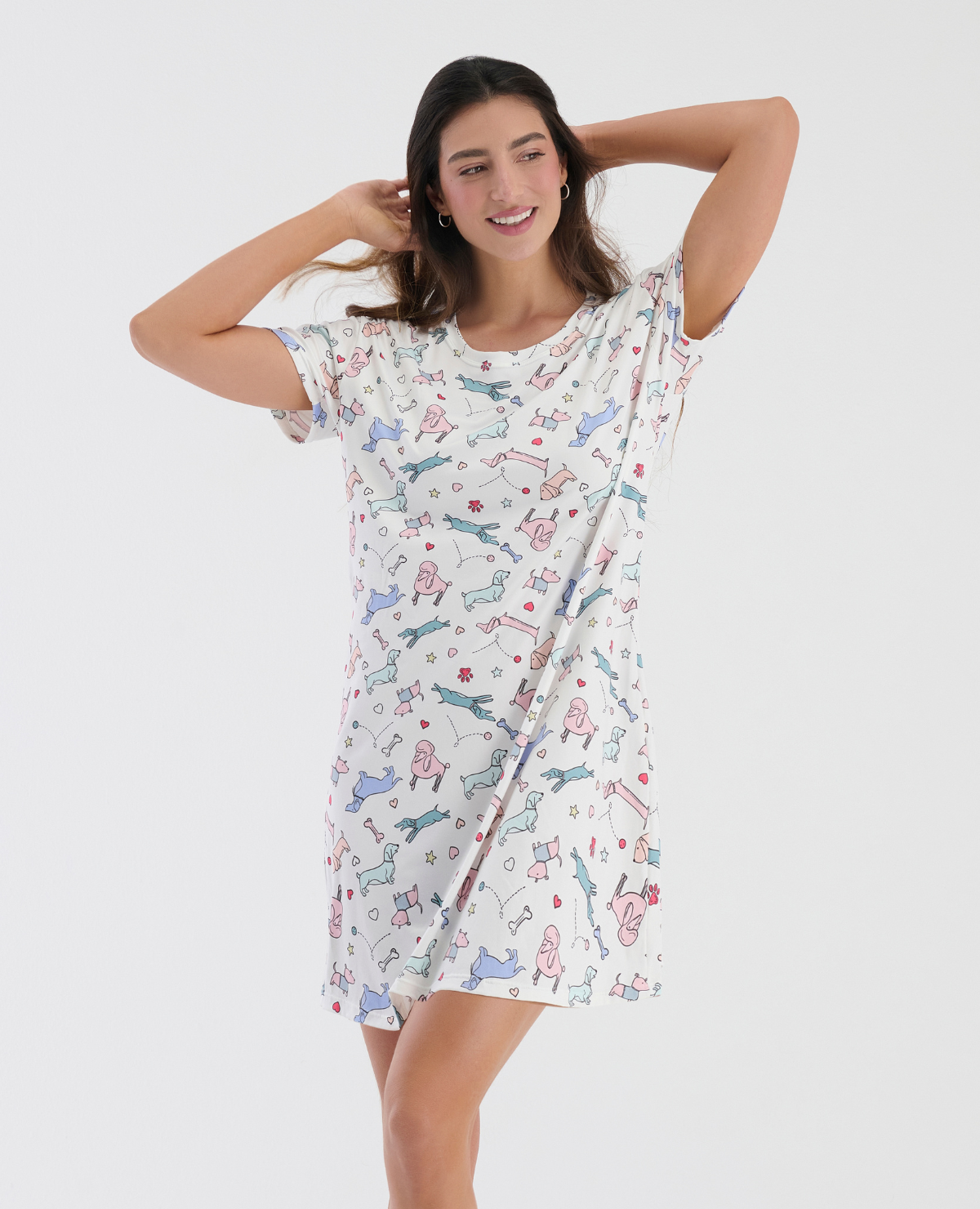 PIJAMA BATOLA | ESTAMPADA | MAGA CORTA | SILUETA AJUSTADA