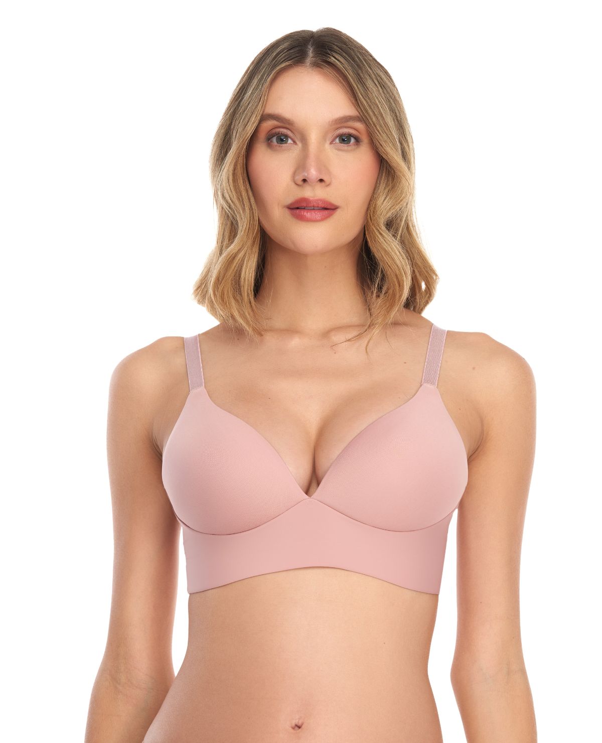 BRASIER REALCE NATURAL | SIN VARILLAS | CARGADERAS GRADUABLES | SIN ELÁSTICOS