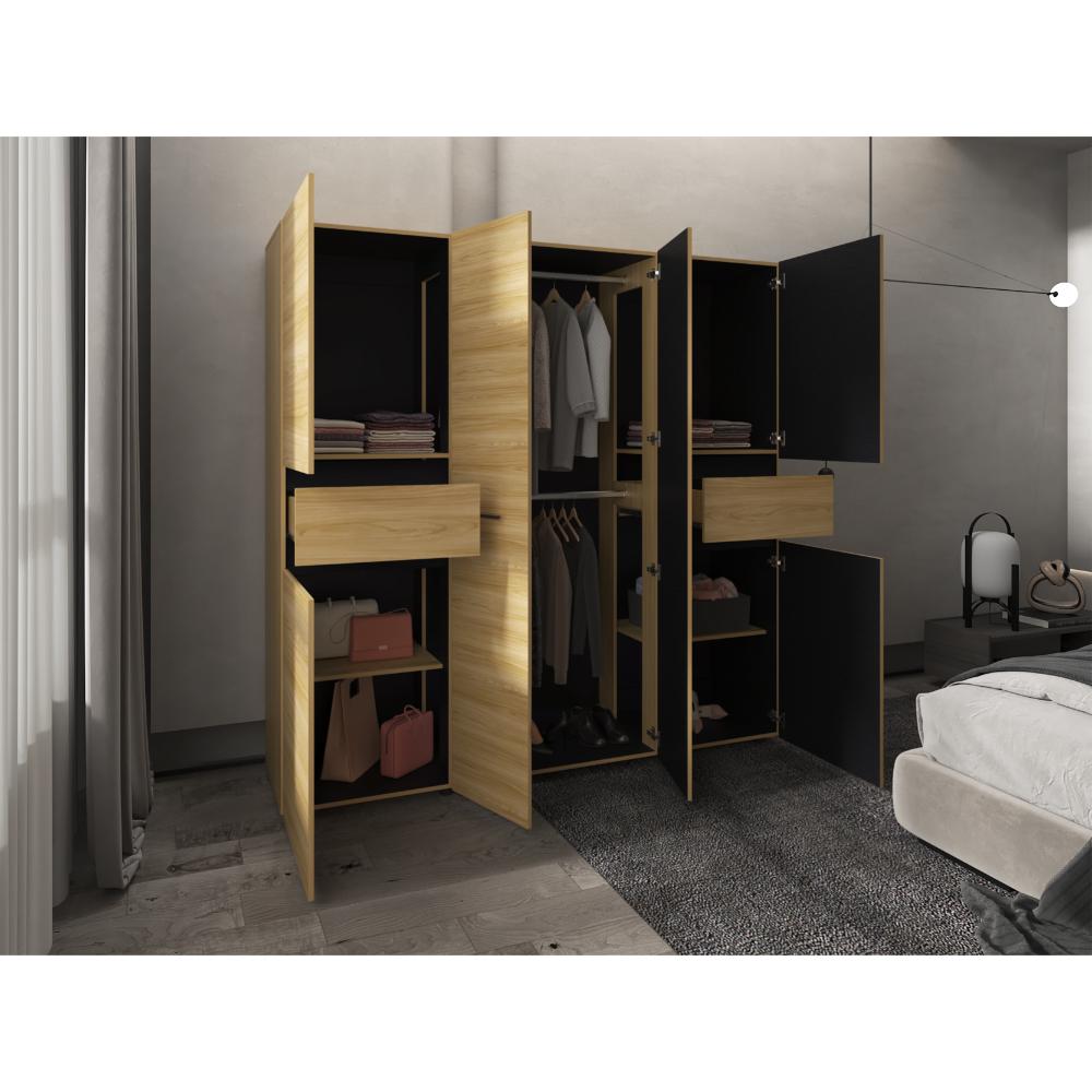 CLOSET GRANDE IMPERIAL 200X200 FRESNO EUROPEO Y WENGUE