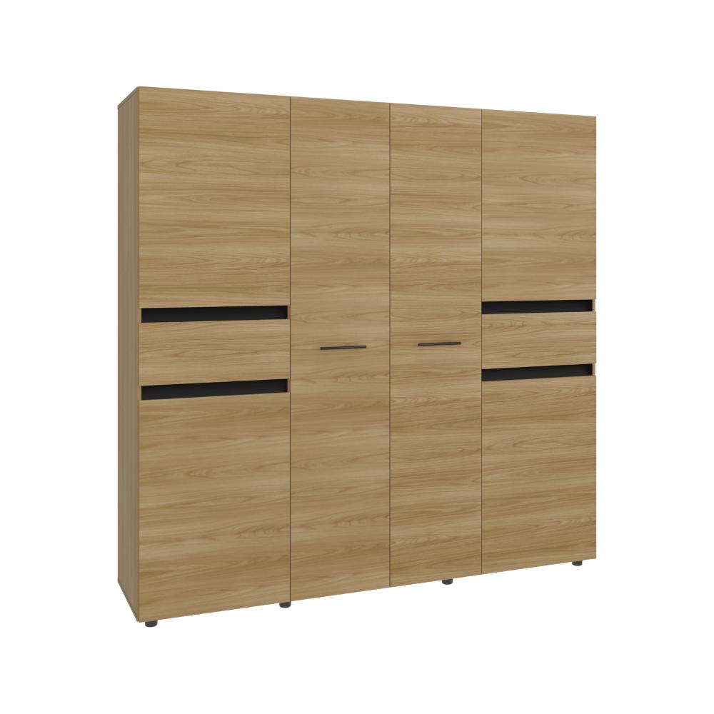 CLOSET GRANDE IMPERIAL 200X200 FRESNO EUROPEO Y WENGUE