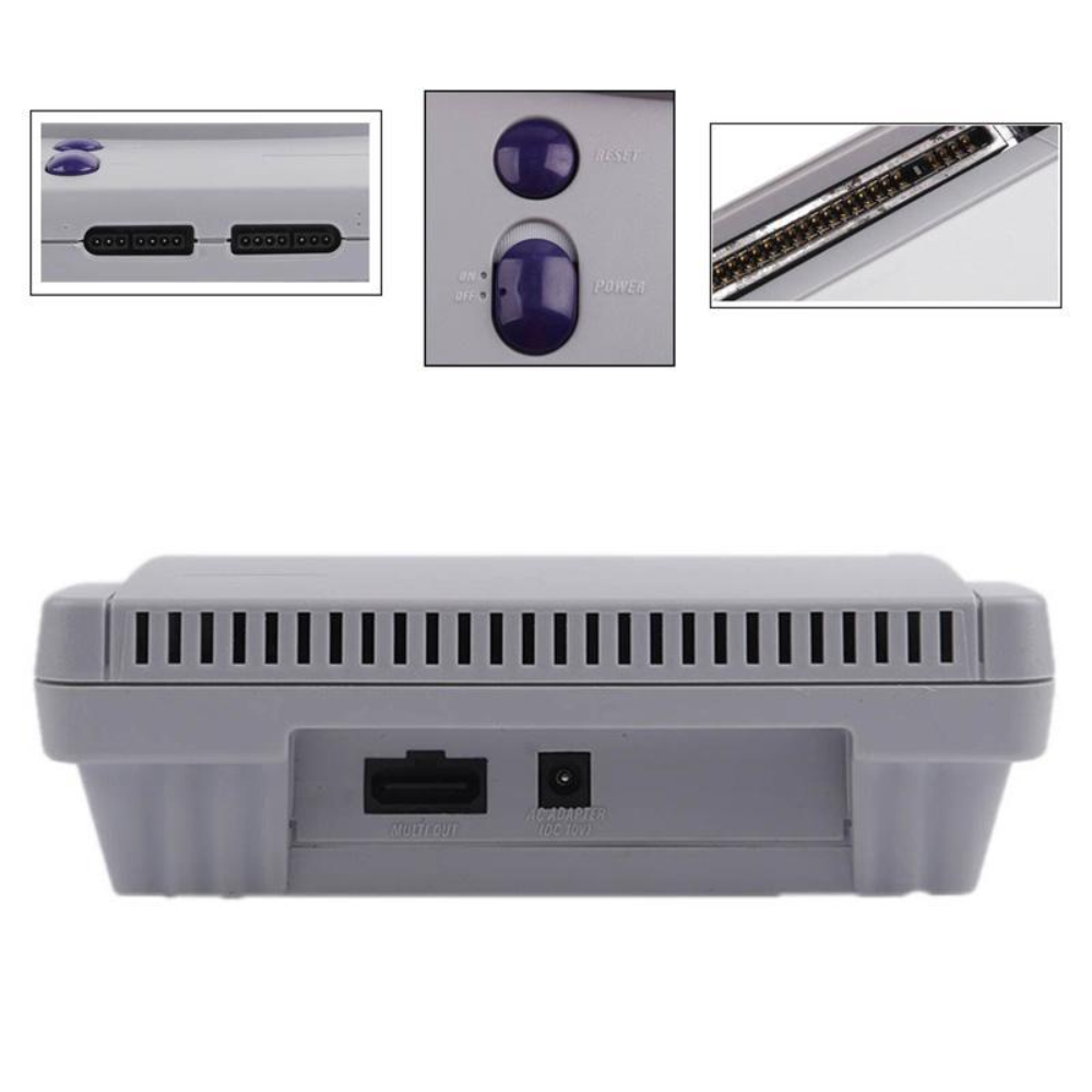 CONSOLA DE VIDEOJUEGOS SUPER GAME NINTENDO 16BIT