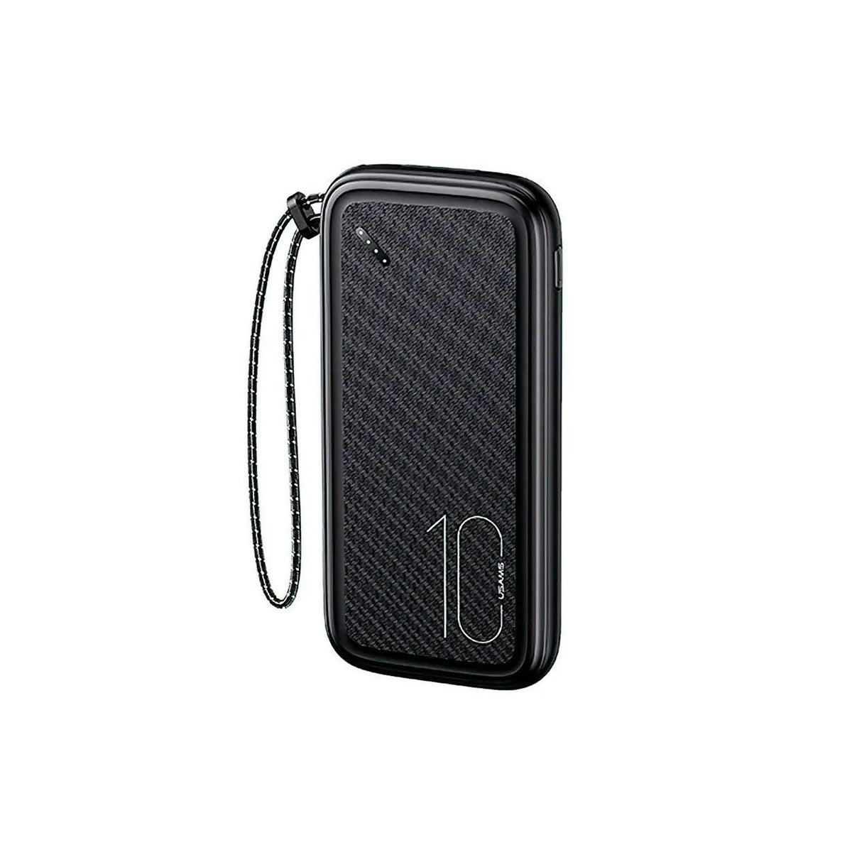 POWERBANK CON CINTA 10.000MAH NEGRO (US-CD150)