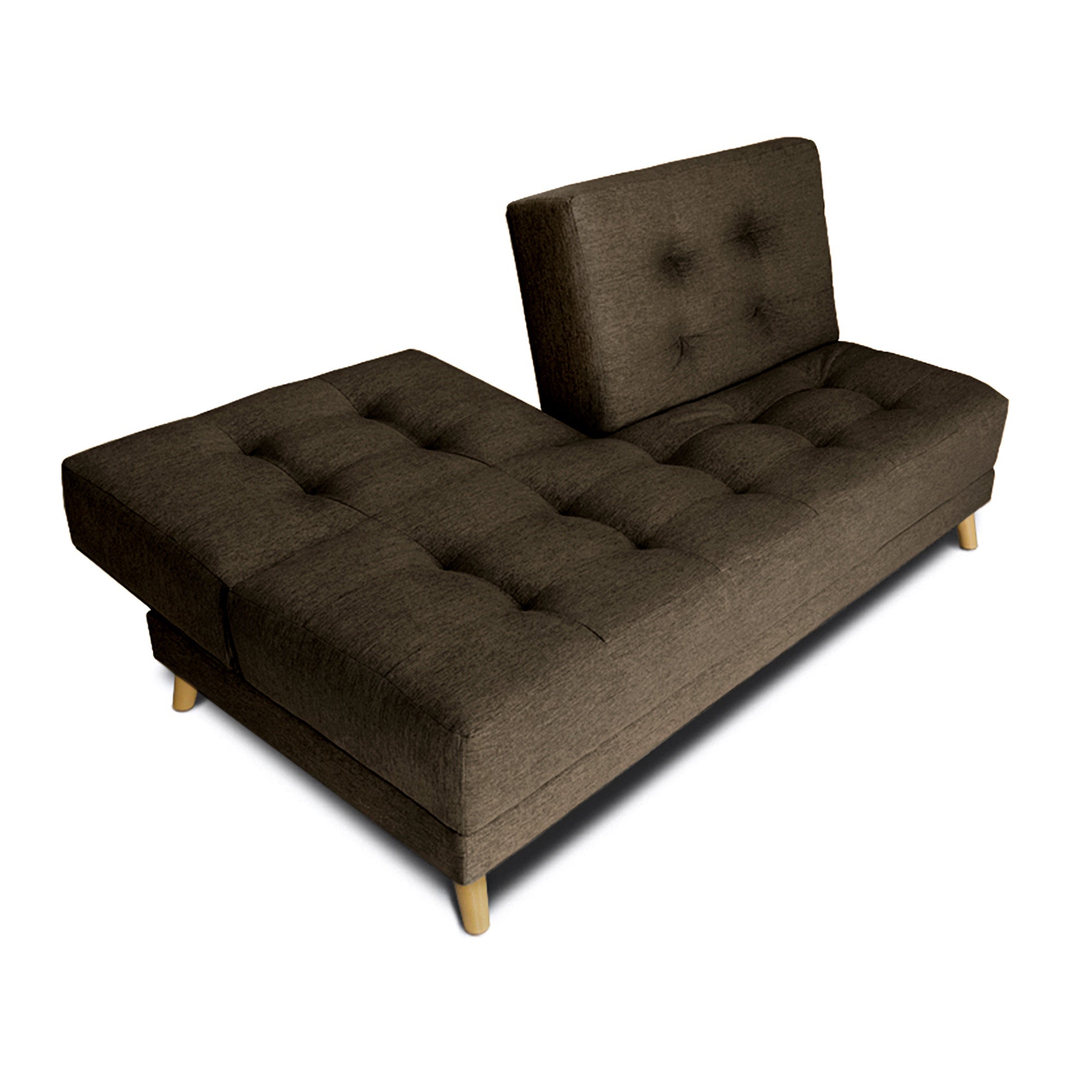SOFACAMA CAVALLI 3 PSC 95X60X180 TELA CAFE