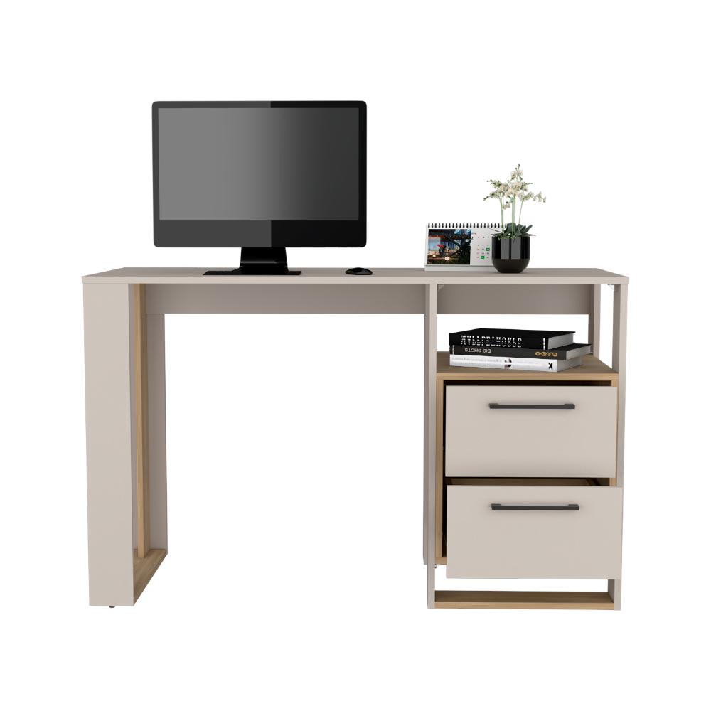 ESCRITORIO ACREP, CAPRI Y FRESNO EUROPEO, CON DOS CAJONES PARA UBICAR OBJETOS ZF