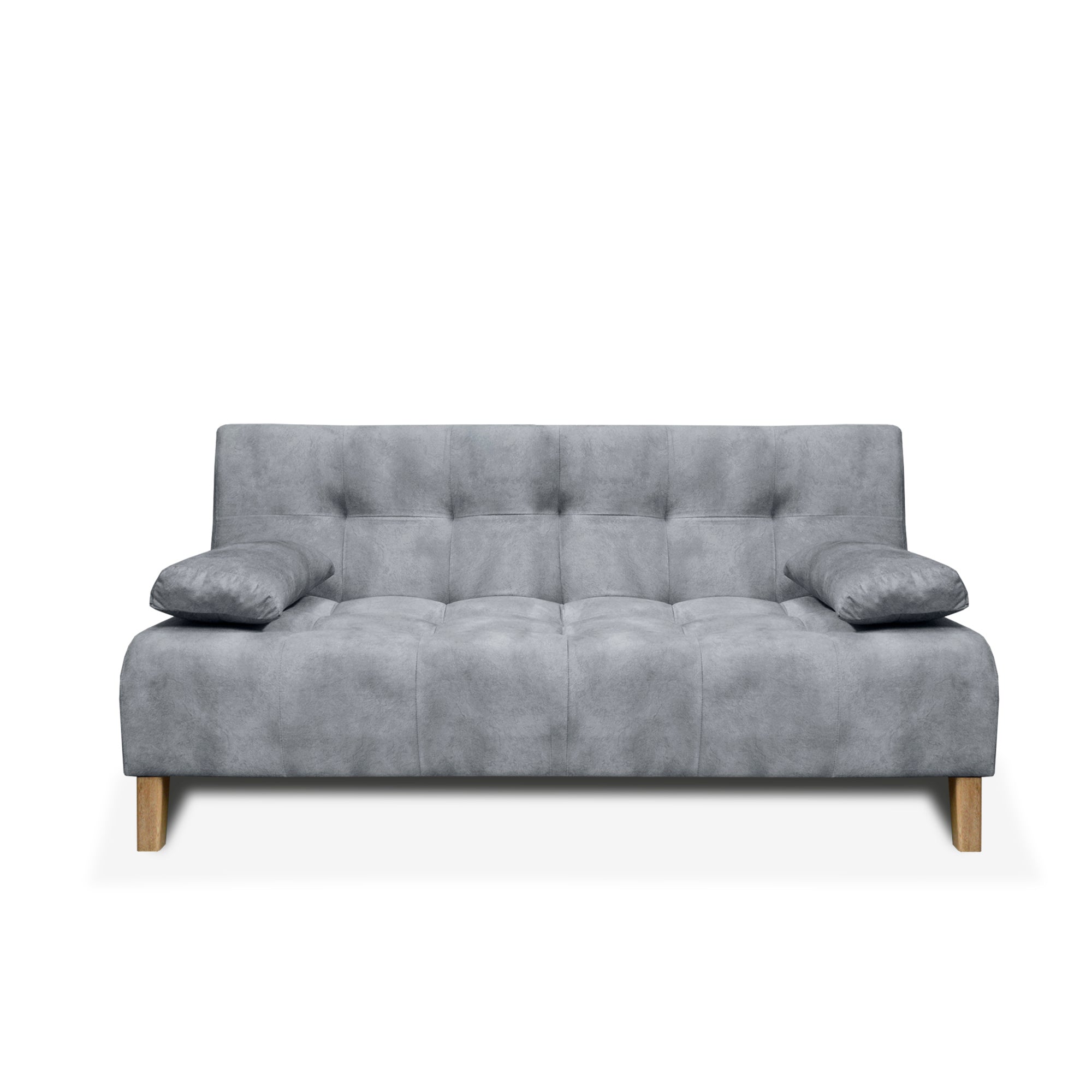 SOFACAMA LEROY 3 POSICIONES 180 X 85 TELA GRIS