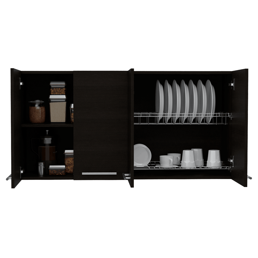 GABINETE SUPERIOR FRELLO 120, WENGUE, CON CUATRO PUERTAS BATIENTES ZF