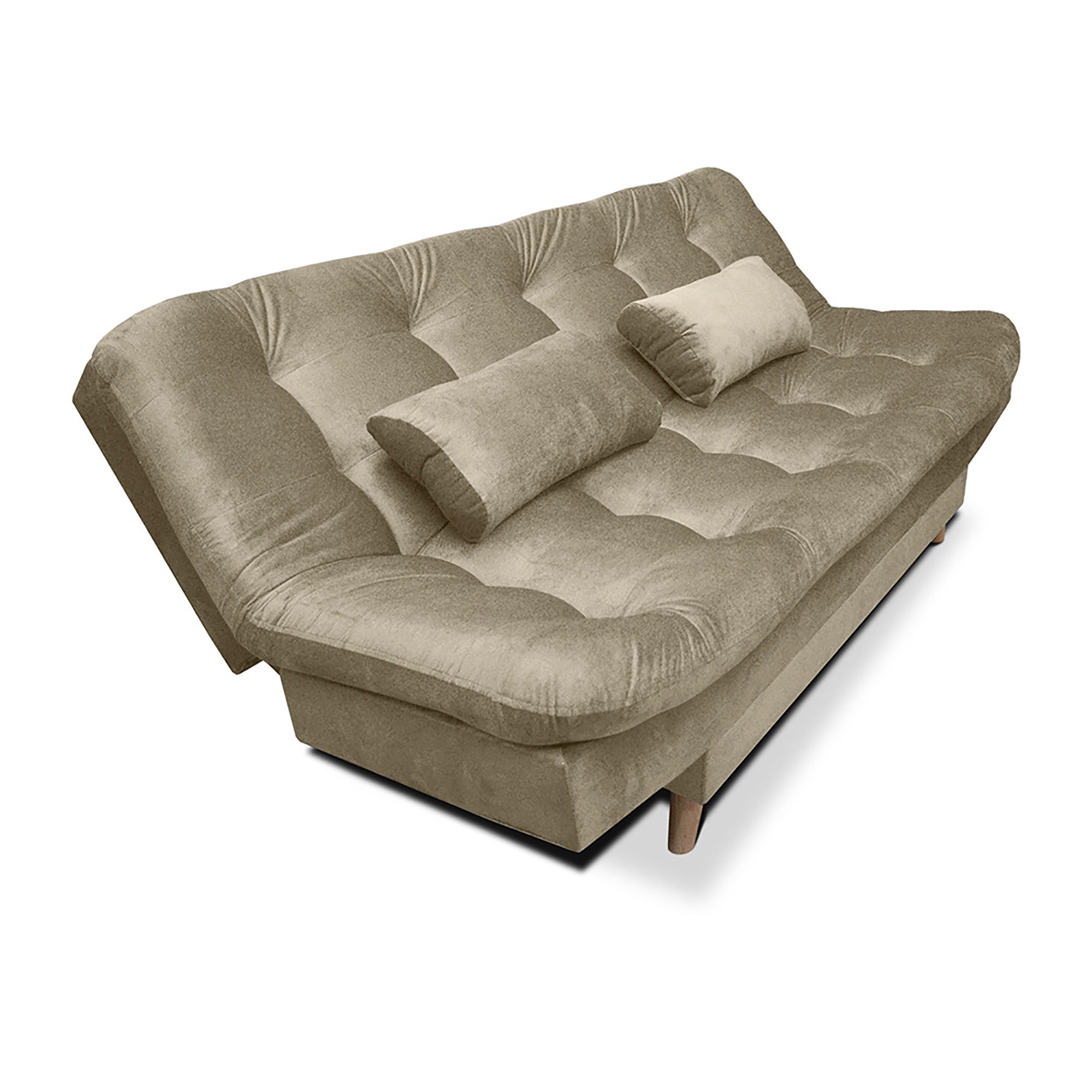 SOFACAMA FENDIK 3 PSC 90X185X120 TELA CAMEL