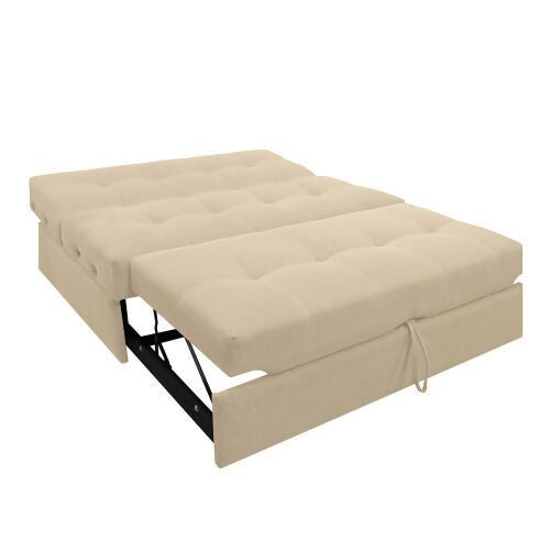 SOFA CAMA ANGELA CON BRAZOS ANTIFLUIDOS BEIGE
