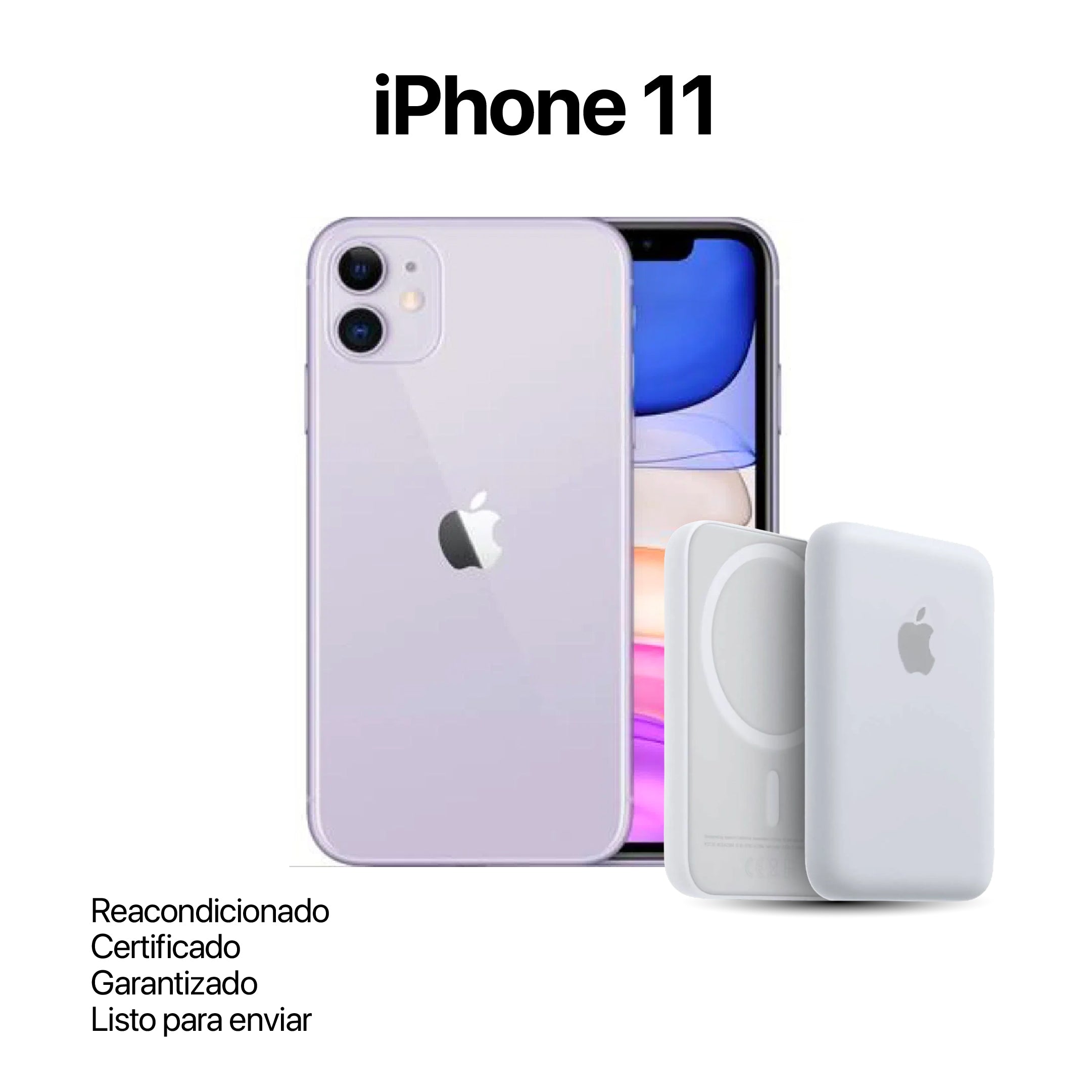 IPHONE 11 64GB REACONDICIONADO + POWER BANK