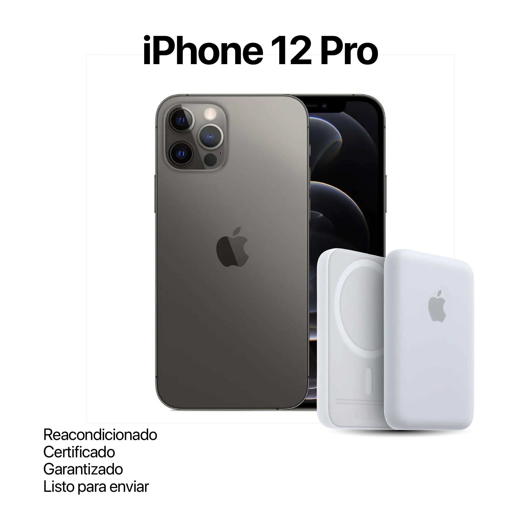 IPHONE 12 PRO 128GB REACONDICIONADO + POWER BANK