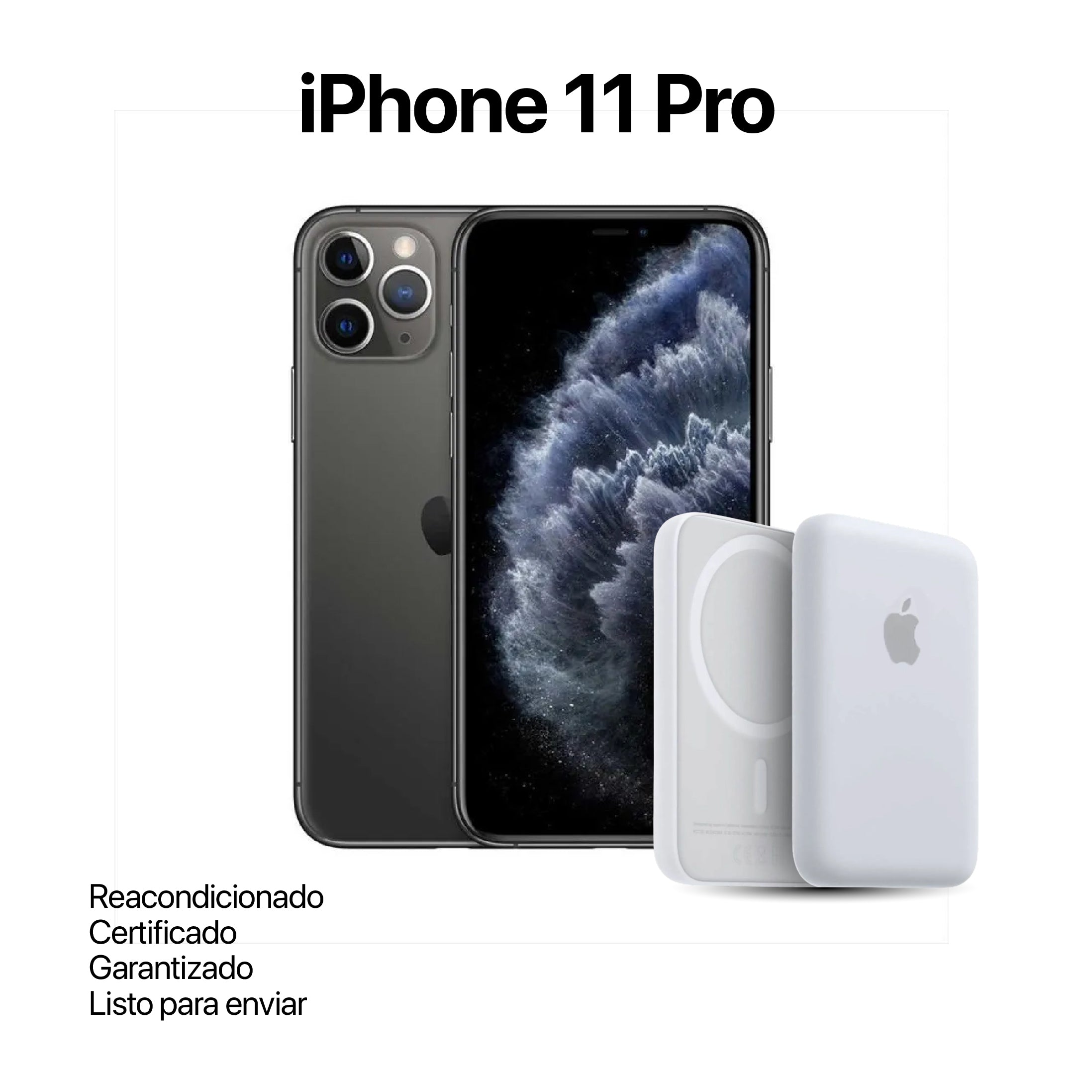 IPHONE 11 PRO 64GB REACONDICIONADO + POWER BANK