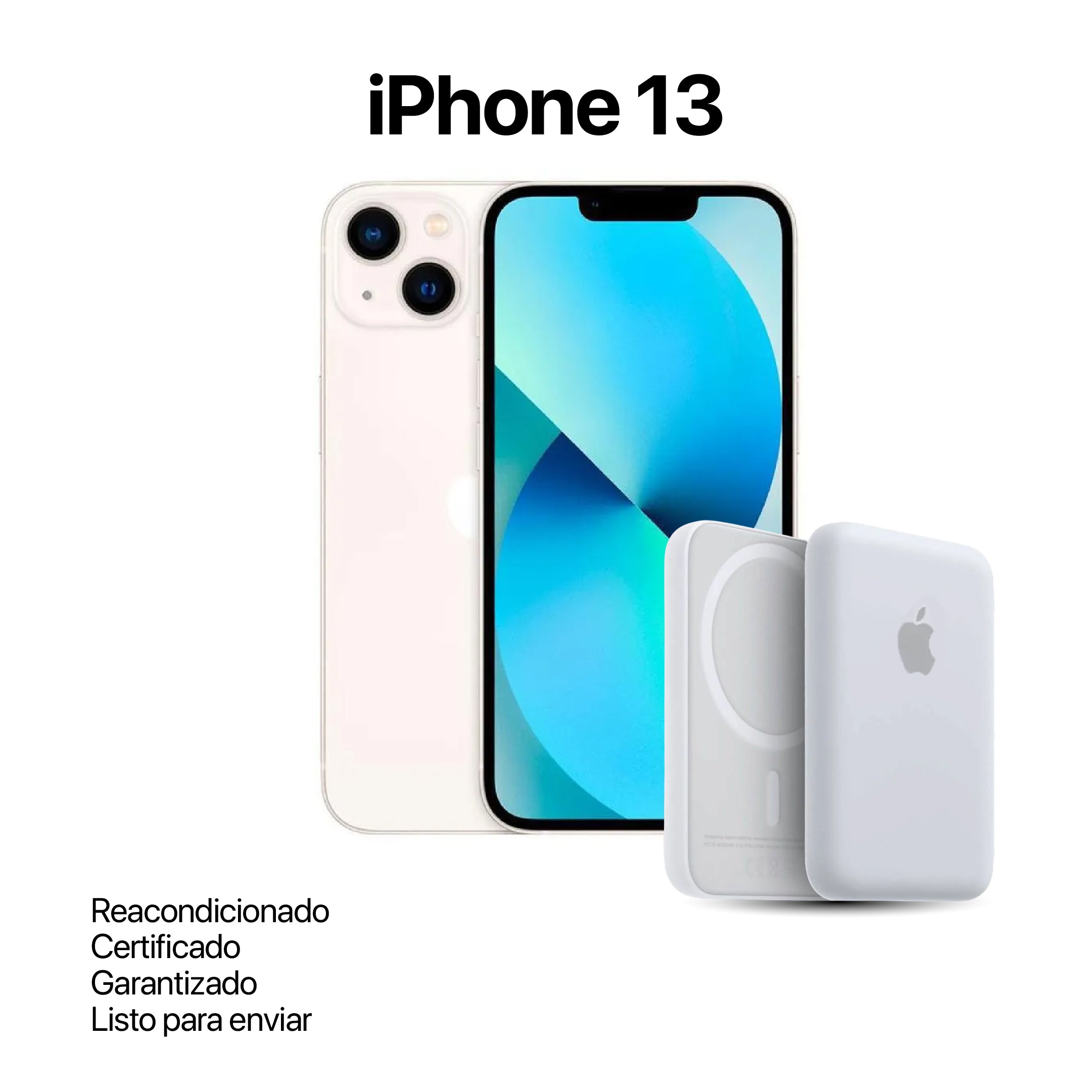 IPHONE 13 128GB REACONDICIONADO + POWER BANK