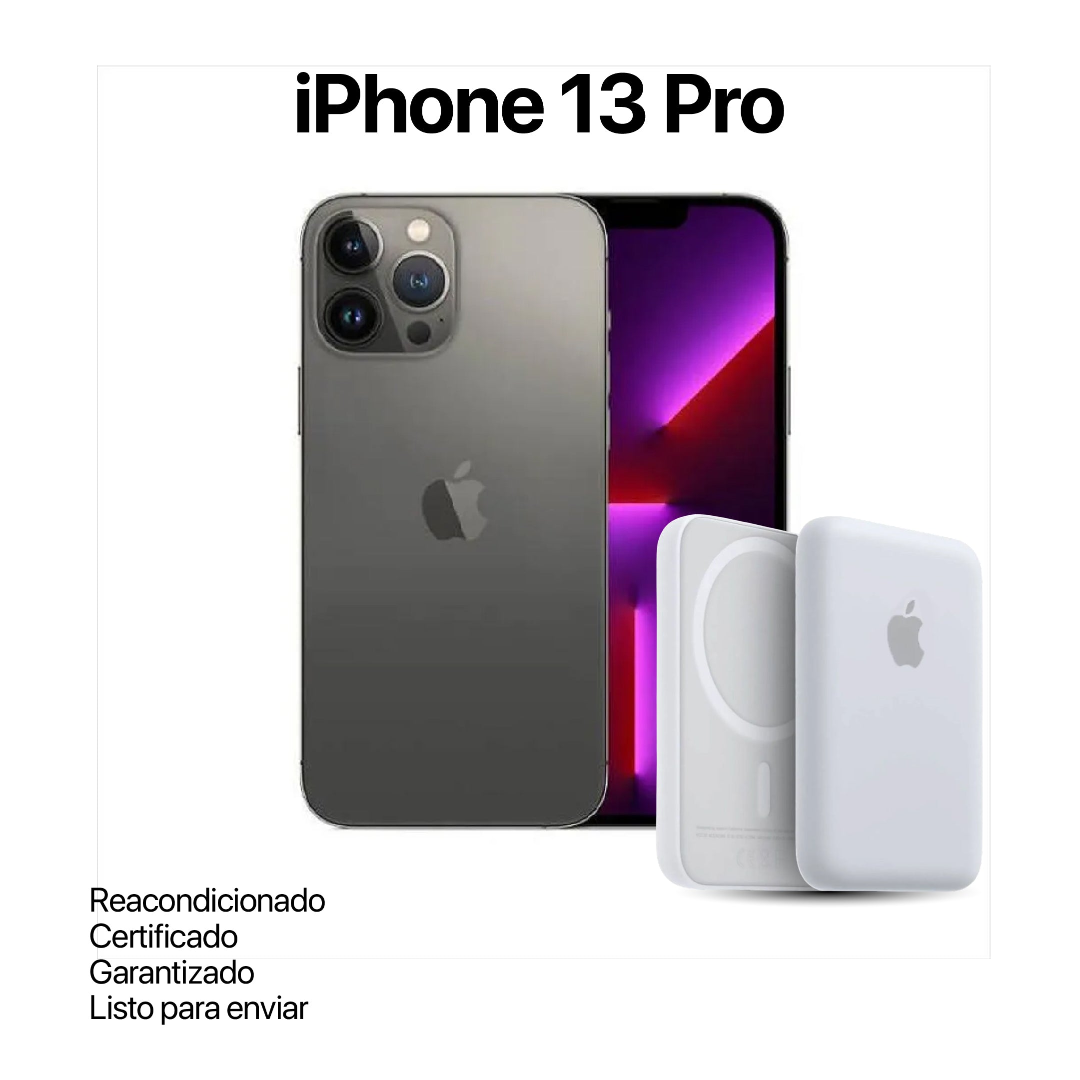 IPHONE 13 PRO 128GB REACONDICIONADO + POWER BANK