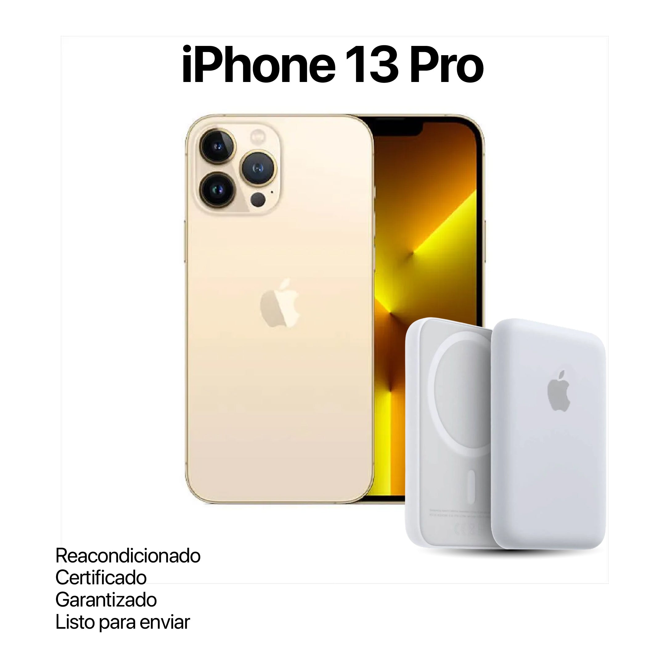 IPHONE 13 PRO 128GB REACONDICIONADO + POWER BANK