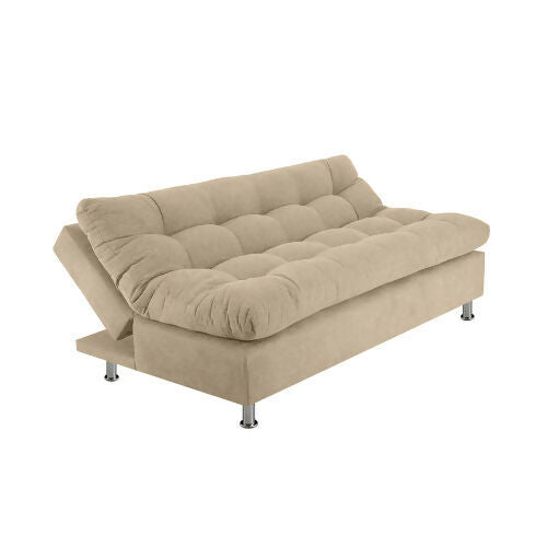 SOFÁ CAMA COMFORT TELA BEIGE