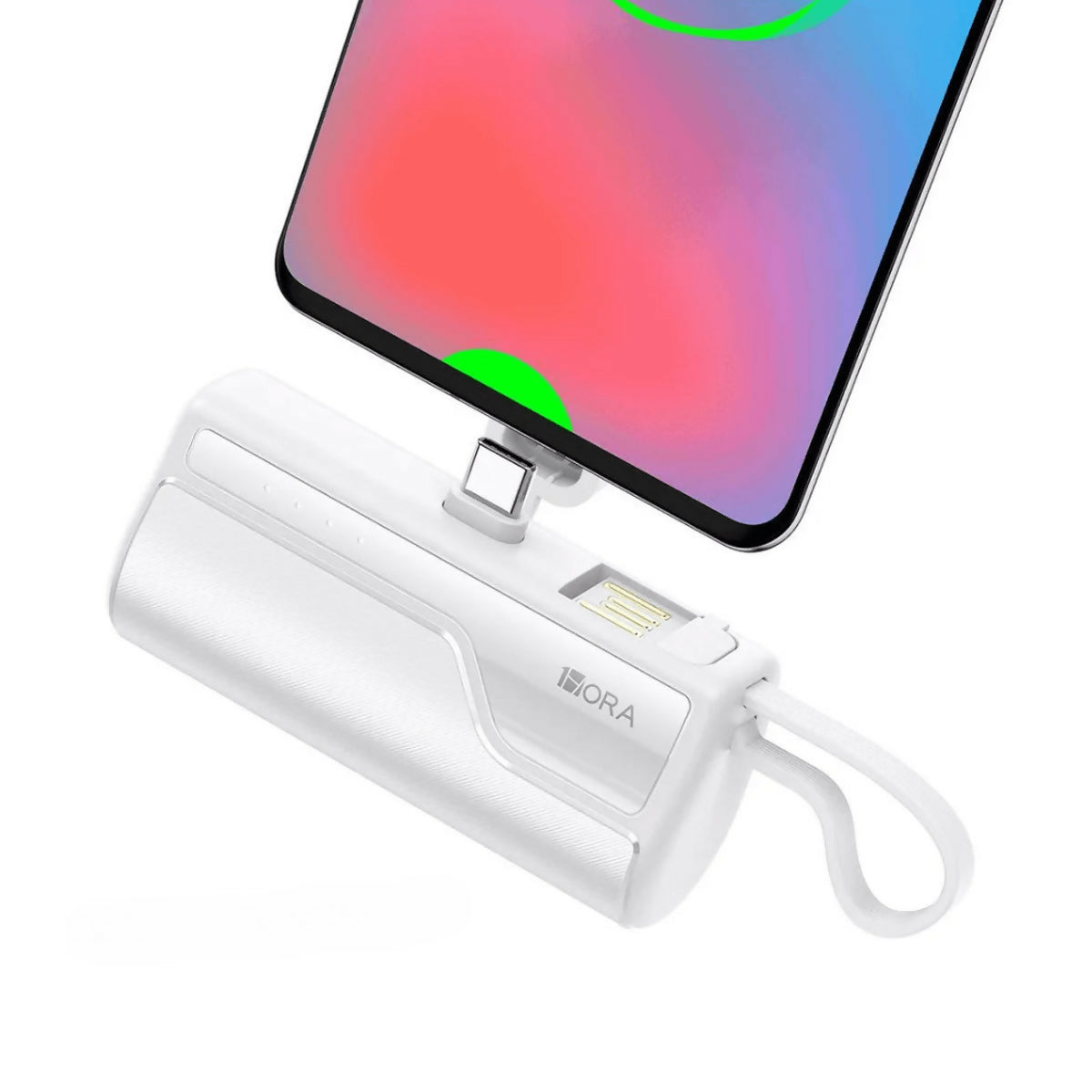 1HORA POWER BANK GAR262 BLANCO (4.500 MAH - 10W)