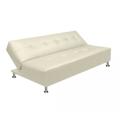 SOFA CAMA MAURO CUERO SINTÉTICO BEIGE