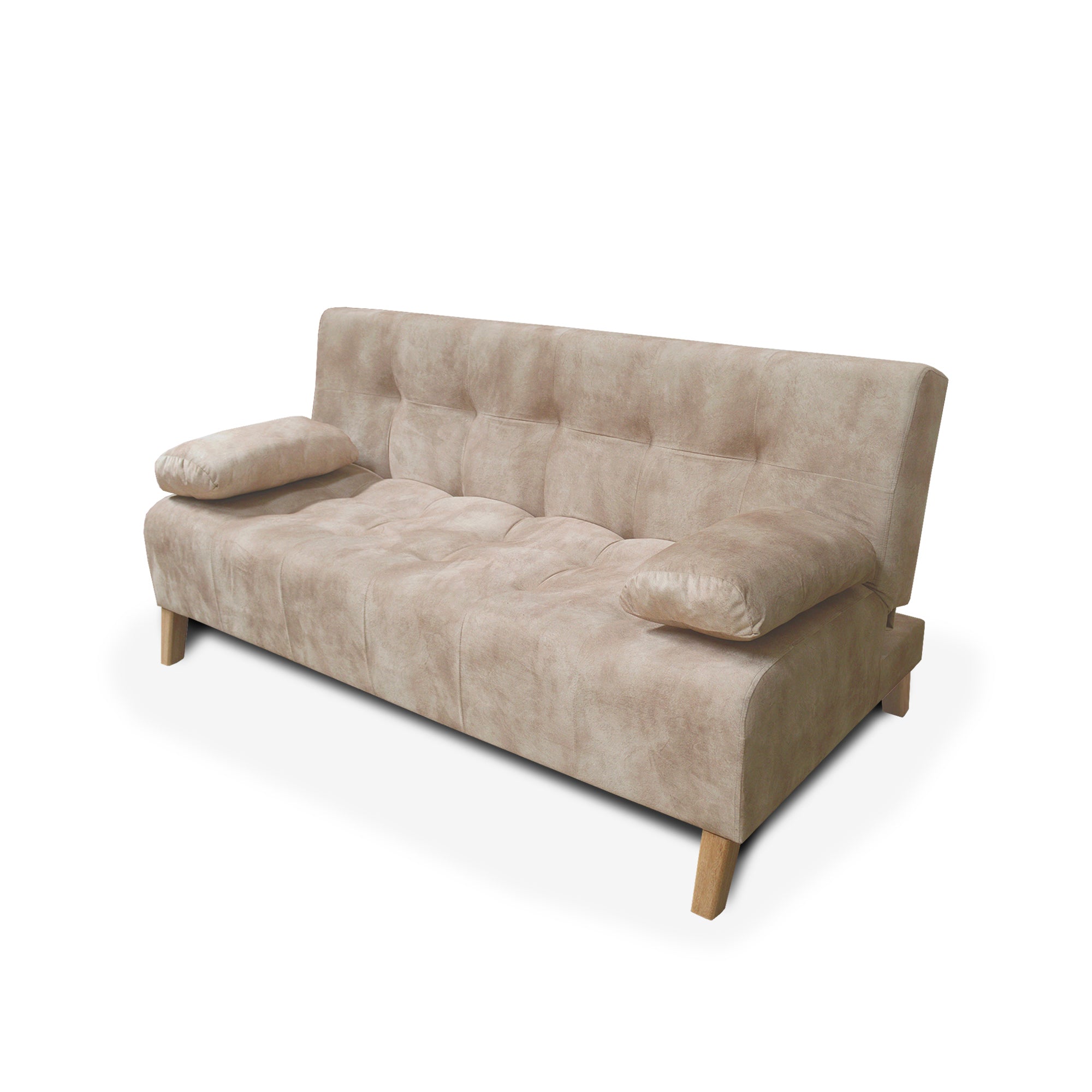 SOFACAMA LEROY 3 POSICIONES 180 X 85 TELA CAMEL