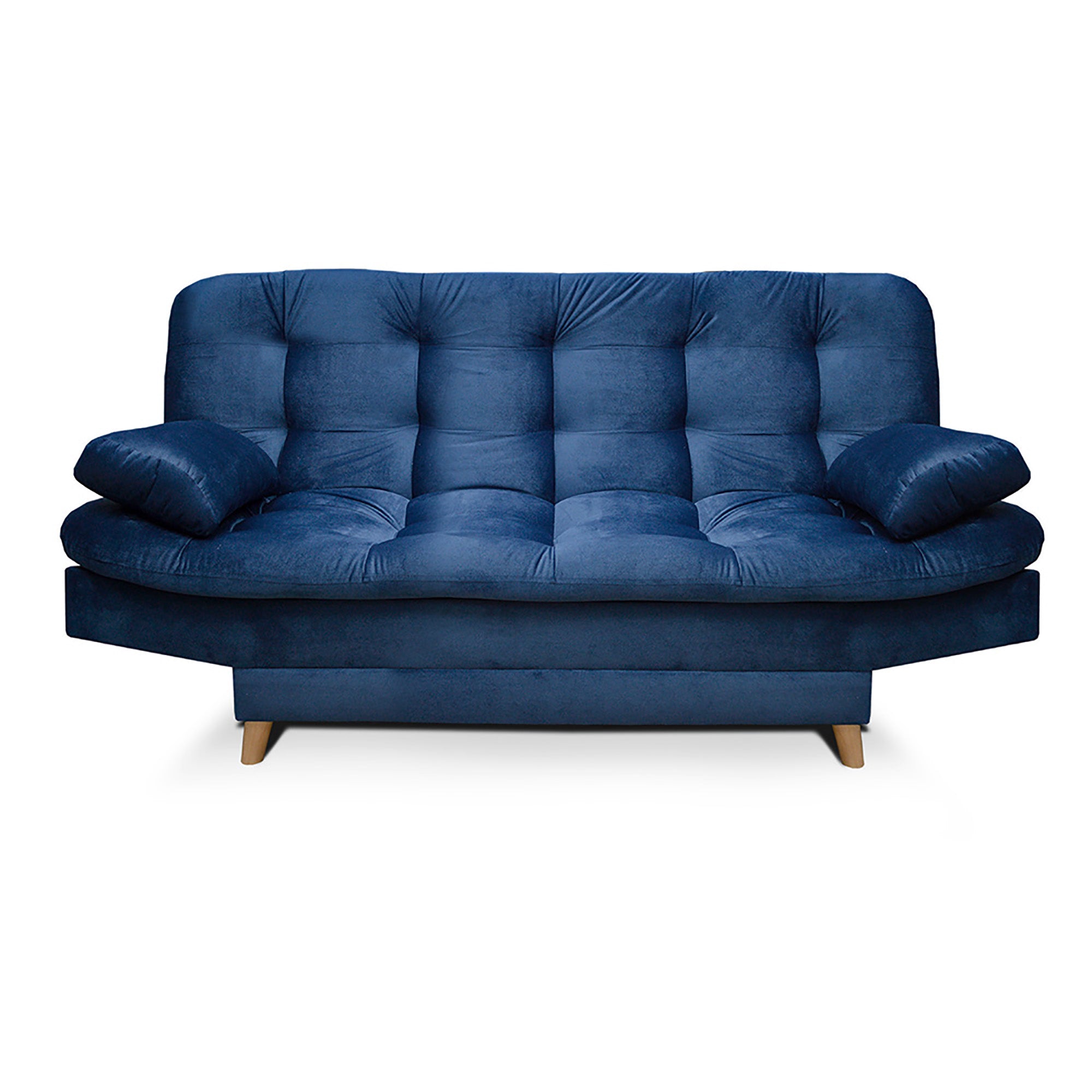 SOFACAMA FENDIK 3 PSC 90X185X120 TELA AZUL