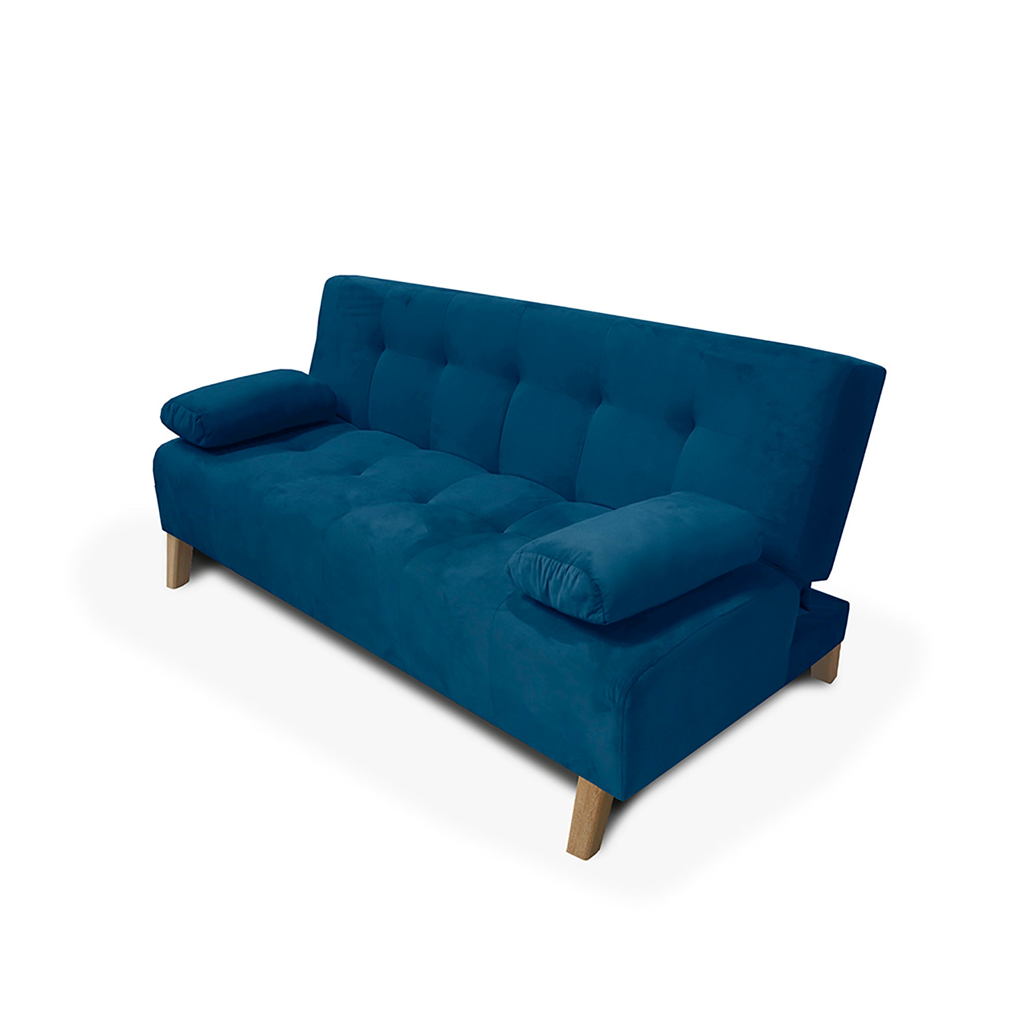 SOFACAMA GLASER 3 POSICIONES 180 X 85 TELA AZUL