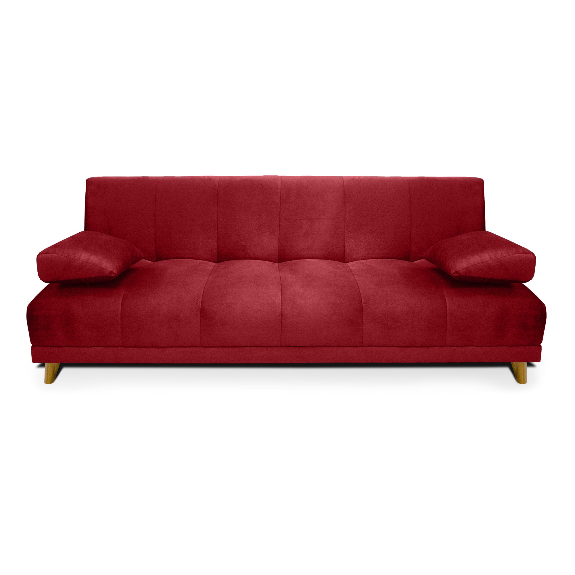 SOFACAMA SABATH 3POS 90X180X110 TELA ROJO