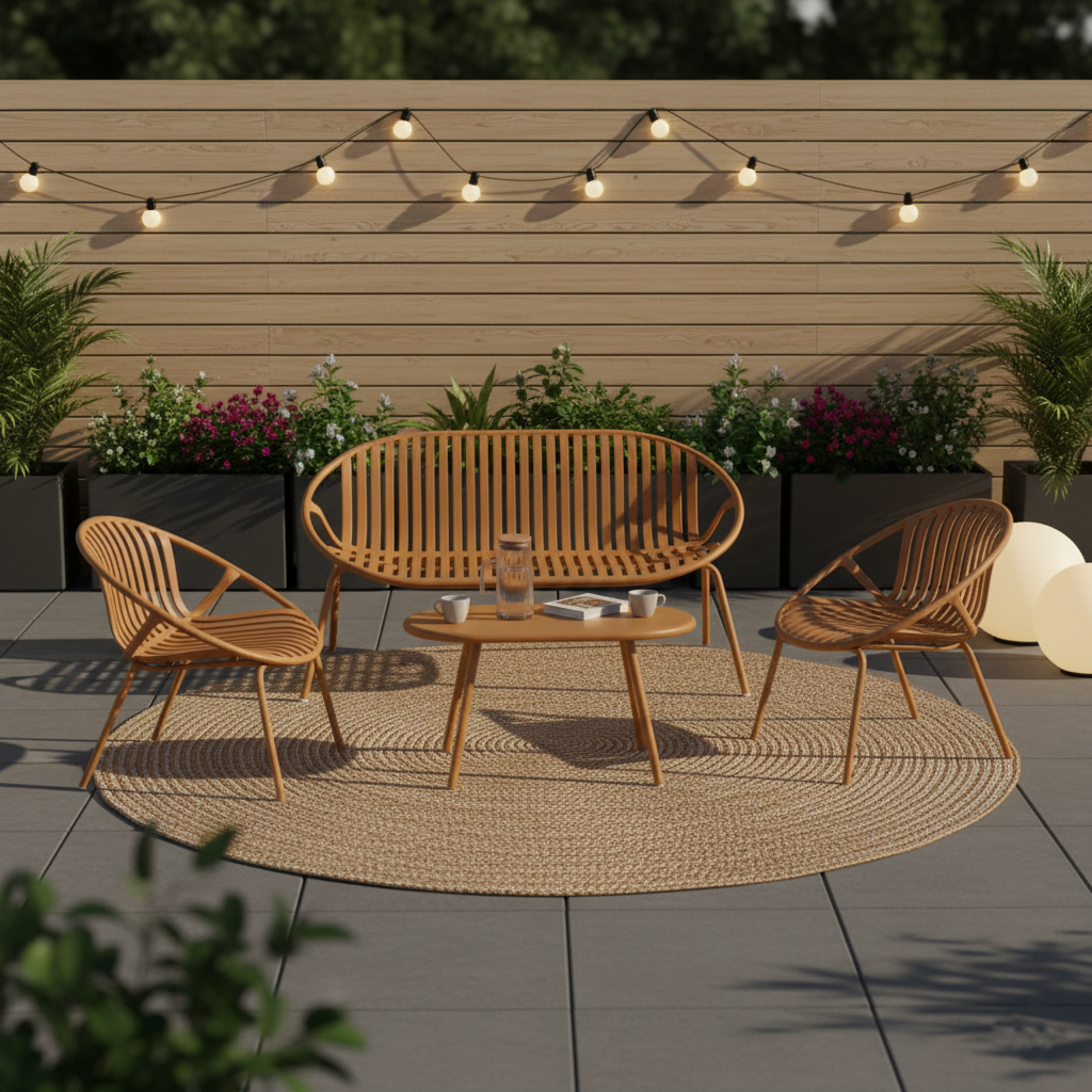 SALA DE EXTERIOR CARTAGENA, NARANJA