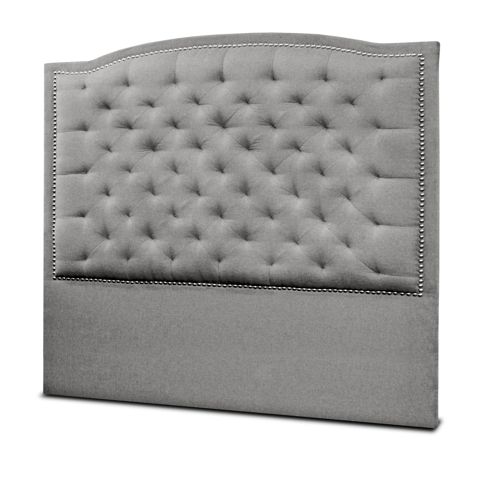 CABECERO LAWRENCE CAPITONEADO 160X200X10 GRIS