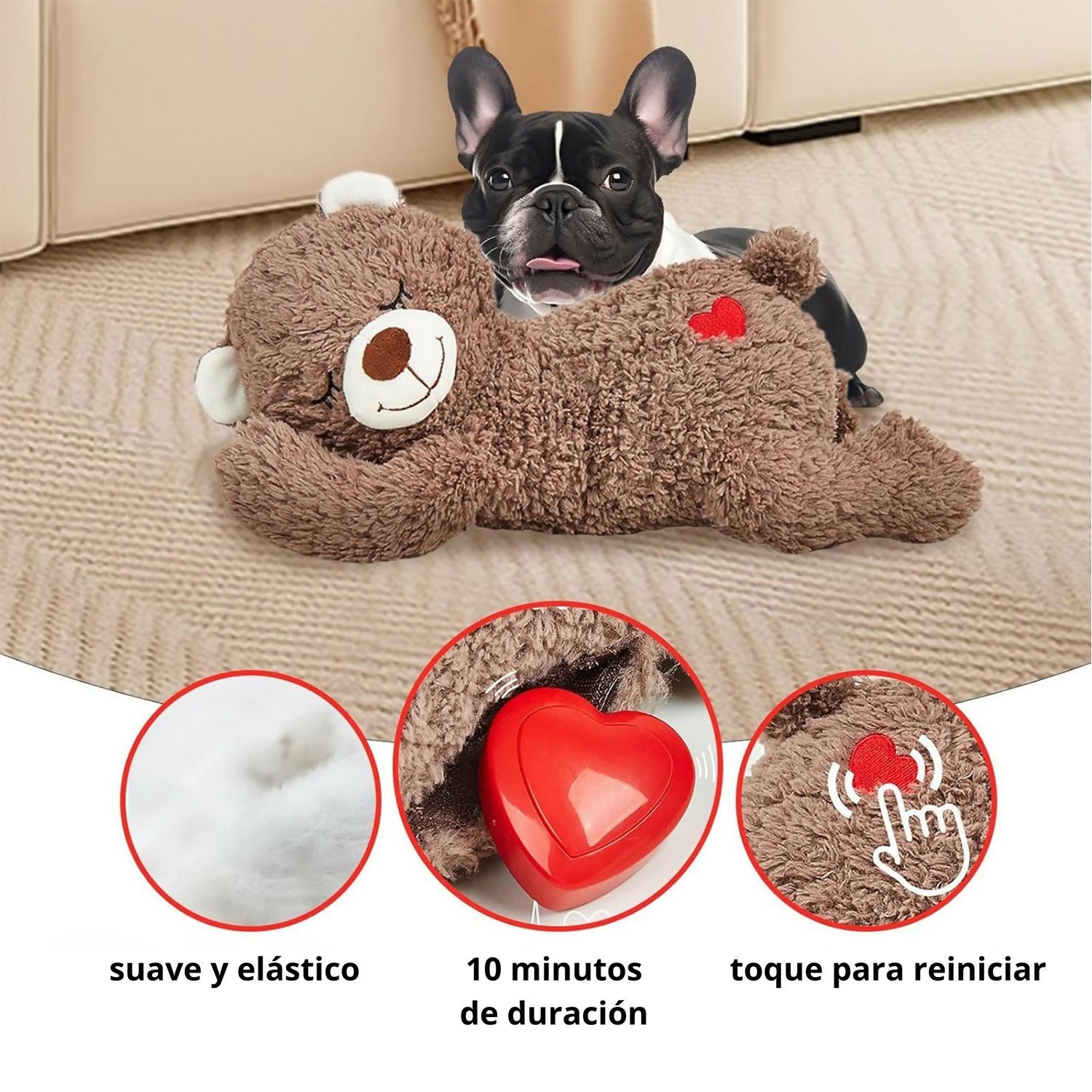 ABRAZO DE OSO CON LATIDOS DOGM