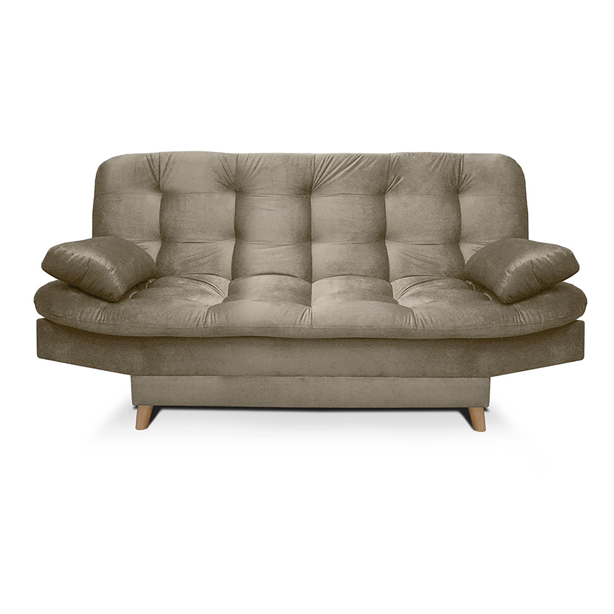 SOFACAMA FENDIK 3 PSC 90X185X120 TELA CAMEL